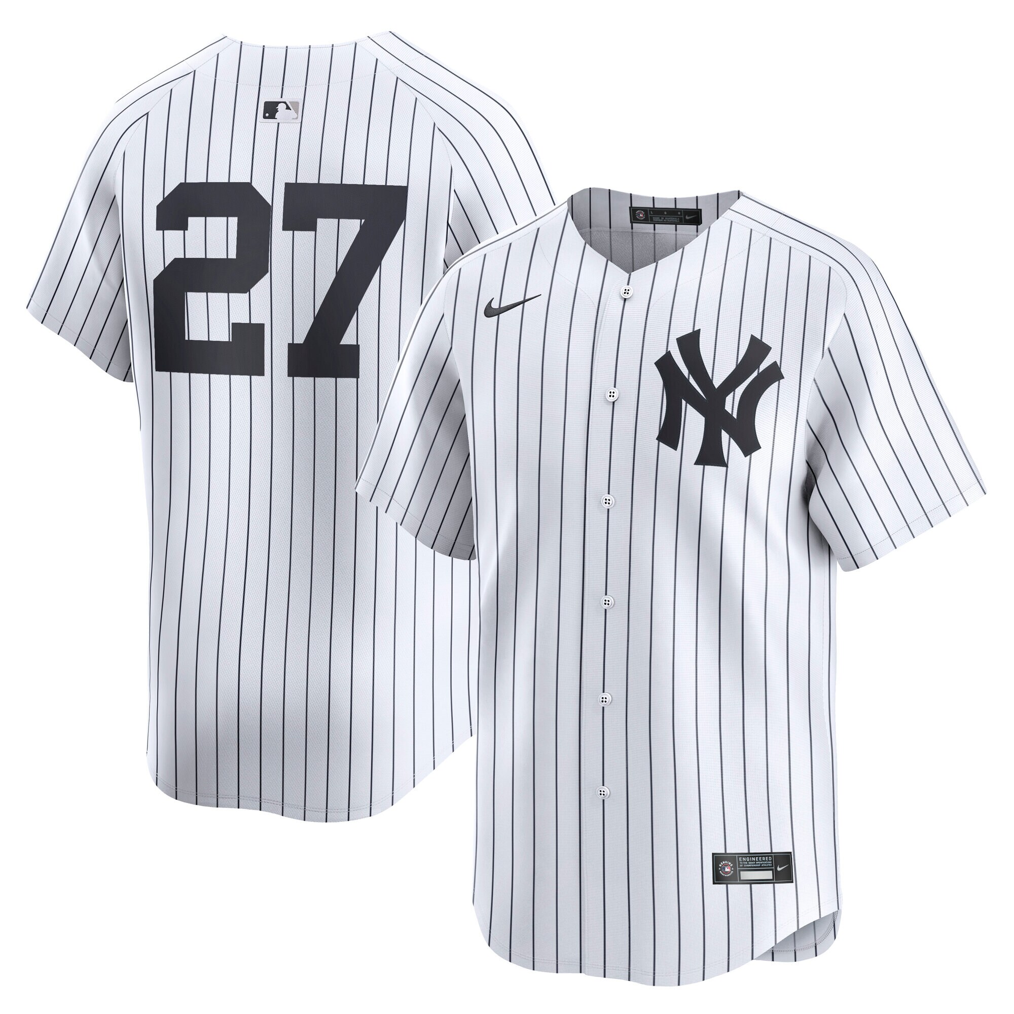 Men's New York Yankees Giancarlo Stanton White Home Limited Player Jersey 