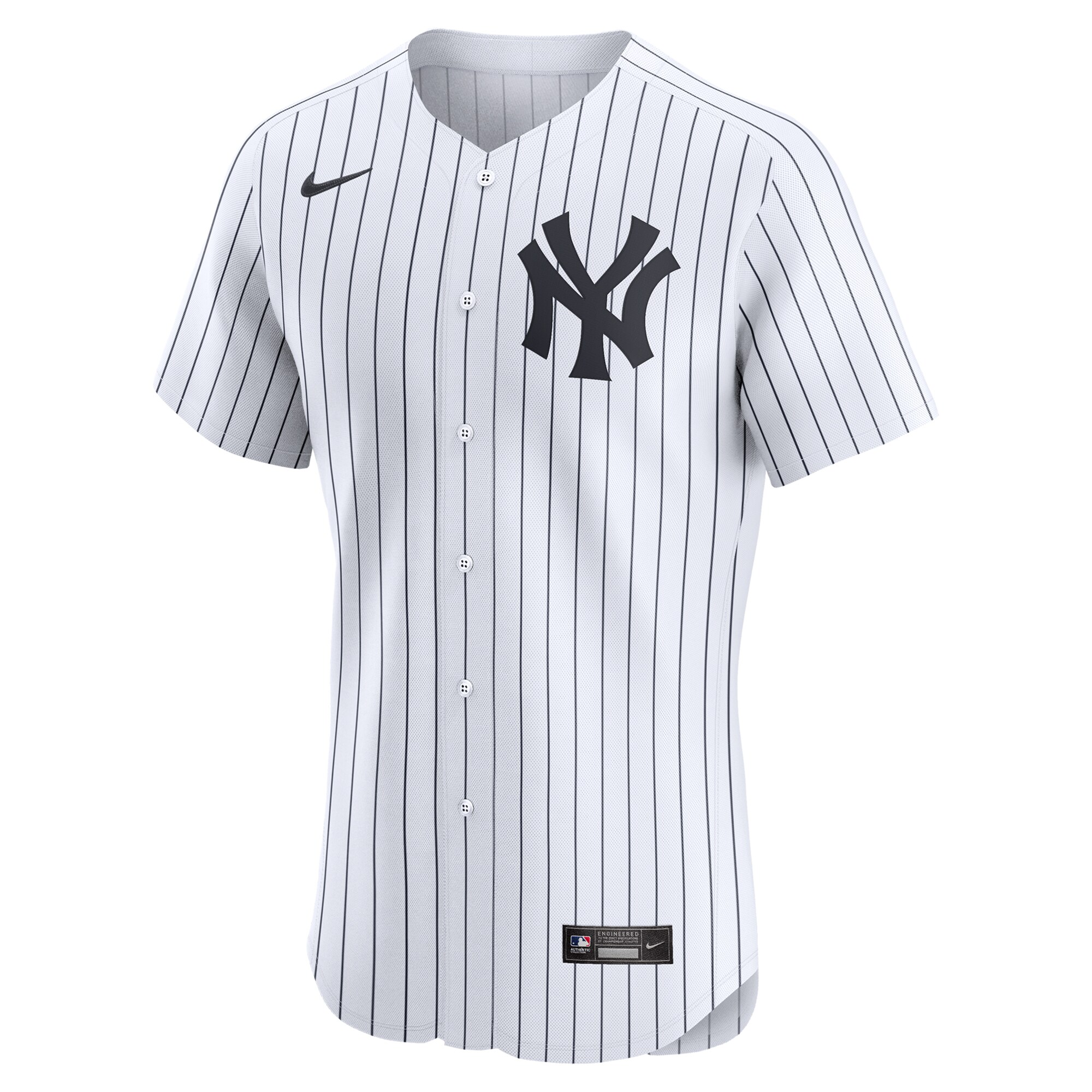Alternative view of Men's New York Yankees Jazz Chisholm Jr. White Home Elite Player Jersey 