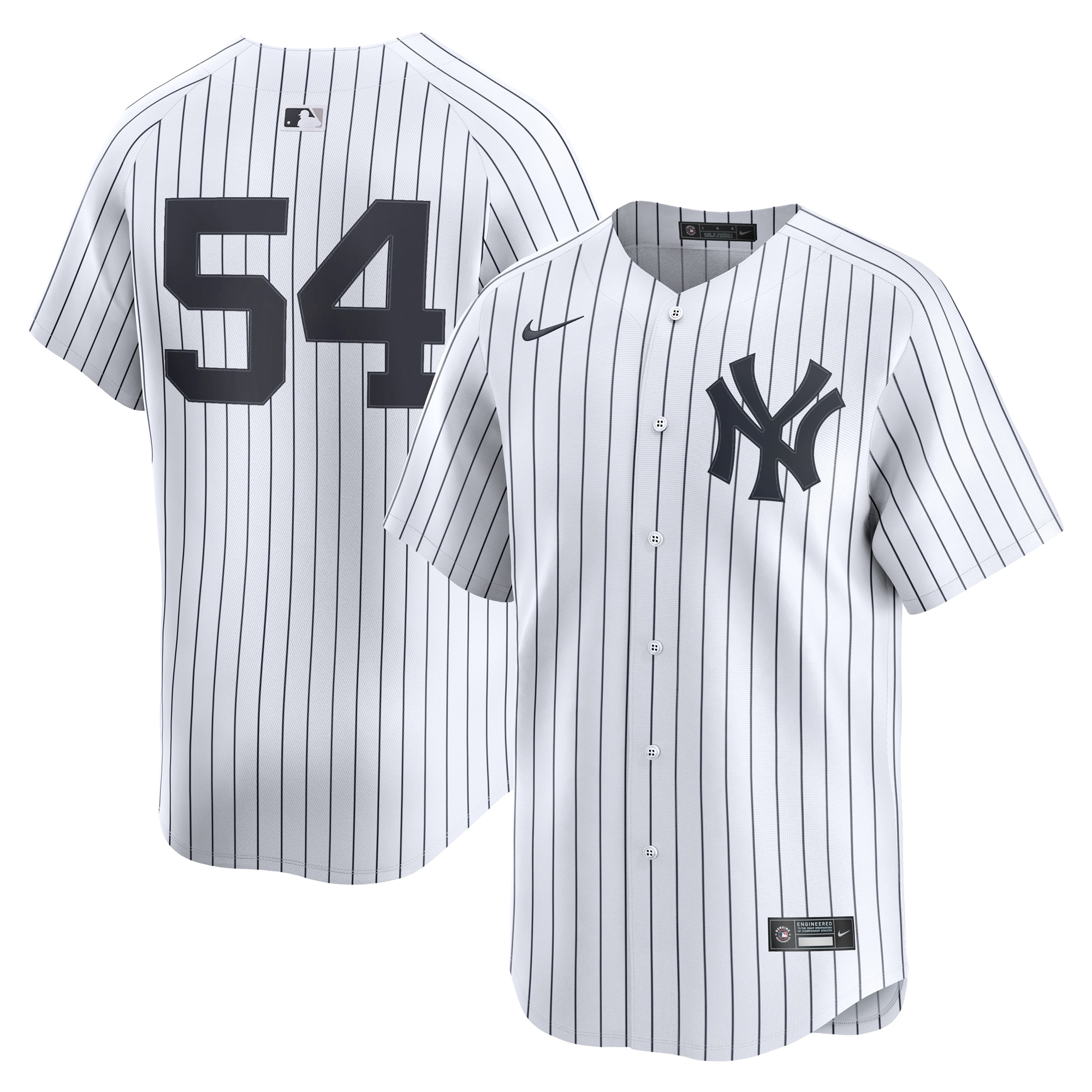Men's New York Yankees Max Fried White Home Limited Player Jersey 