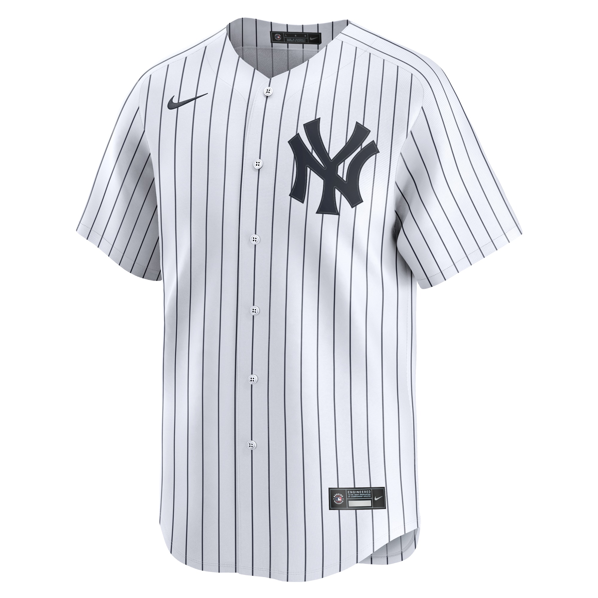 Alternative view of Men's New York Yankees Max Fried White Home Limited Player Jersey 