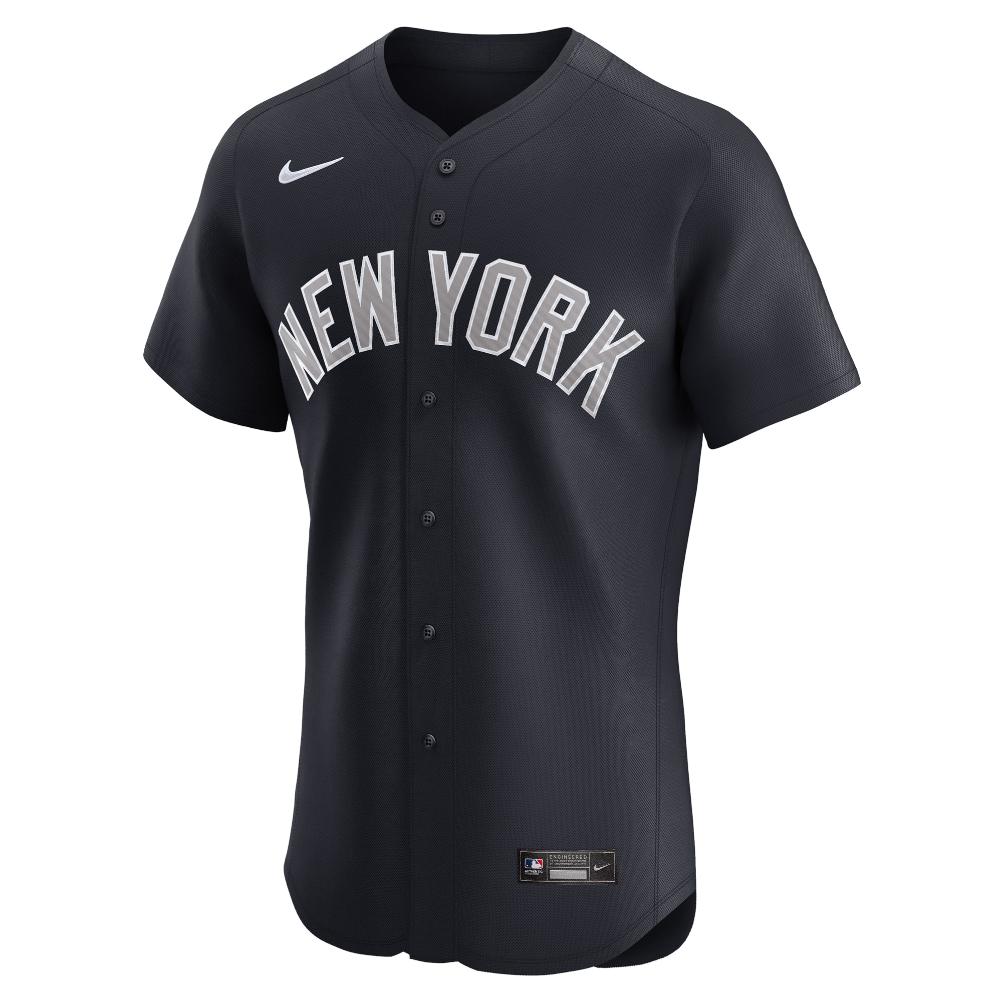 Alternative view of Men's New York Yankees Navy Elite Jersey 