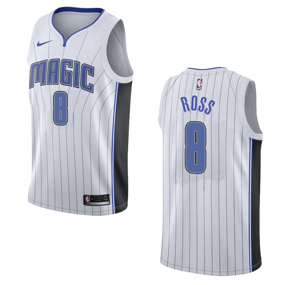 Men's Orlando Magic #8 Terrence Ross Association Swingman Jersey - White