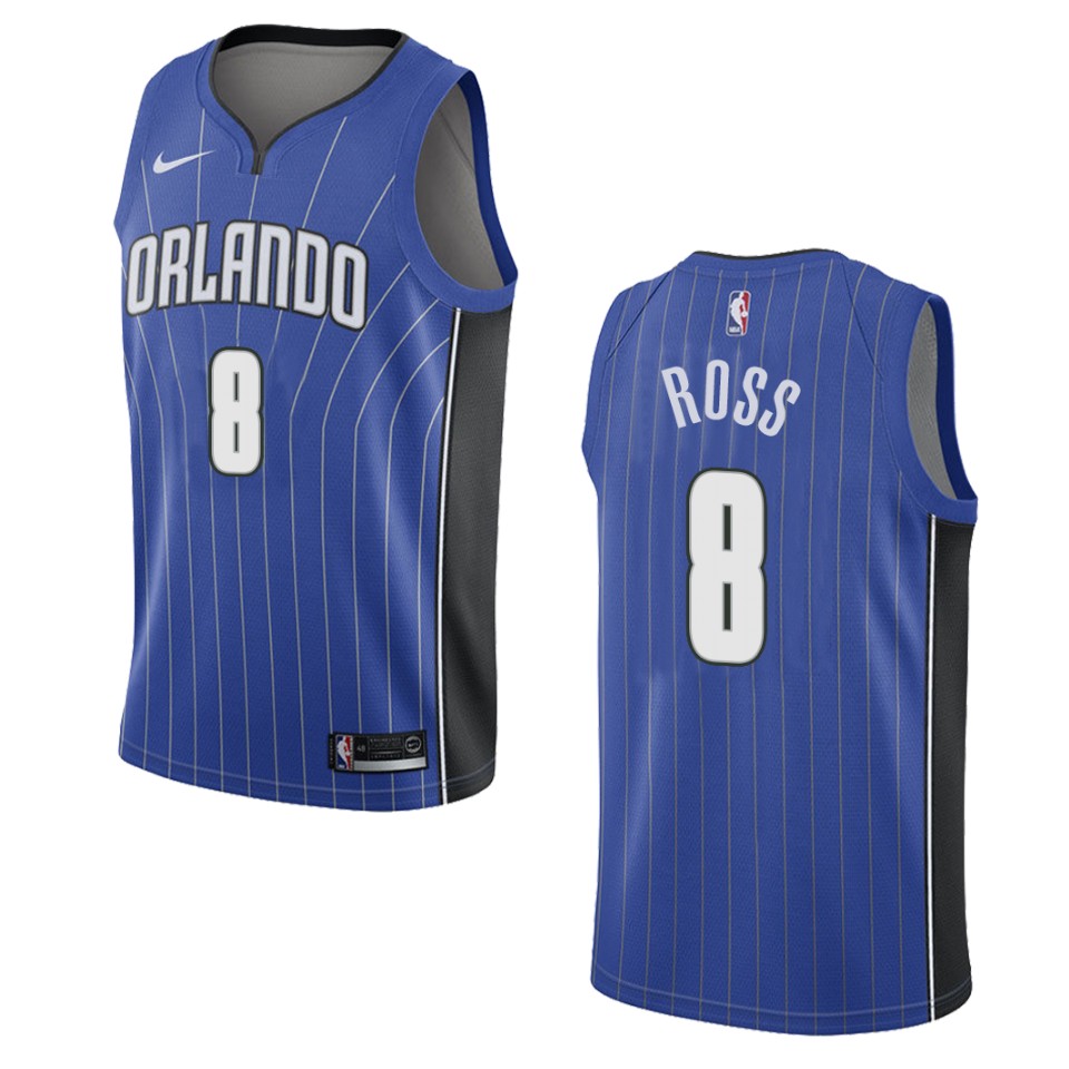 Men's Orlando Magic #8 Terrence Ross Icon Swingman Jersey - Blue