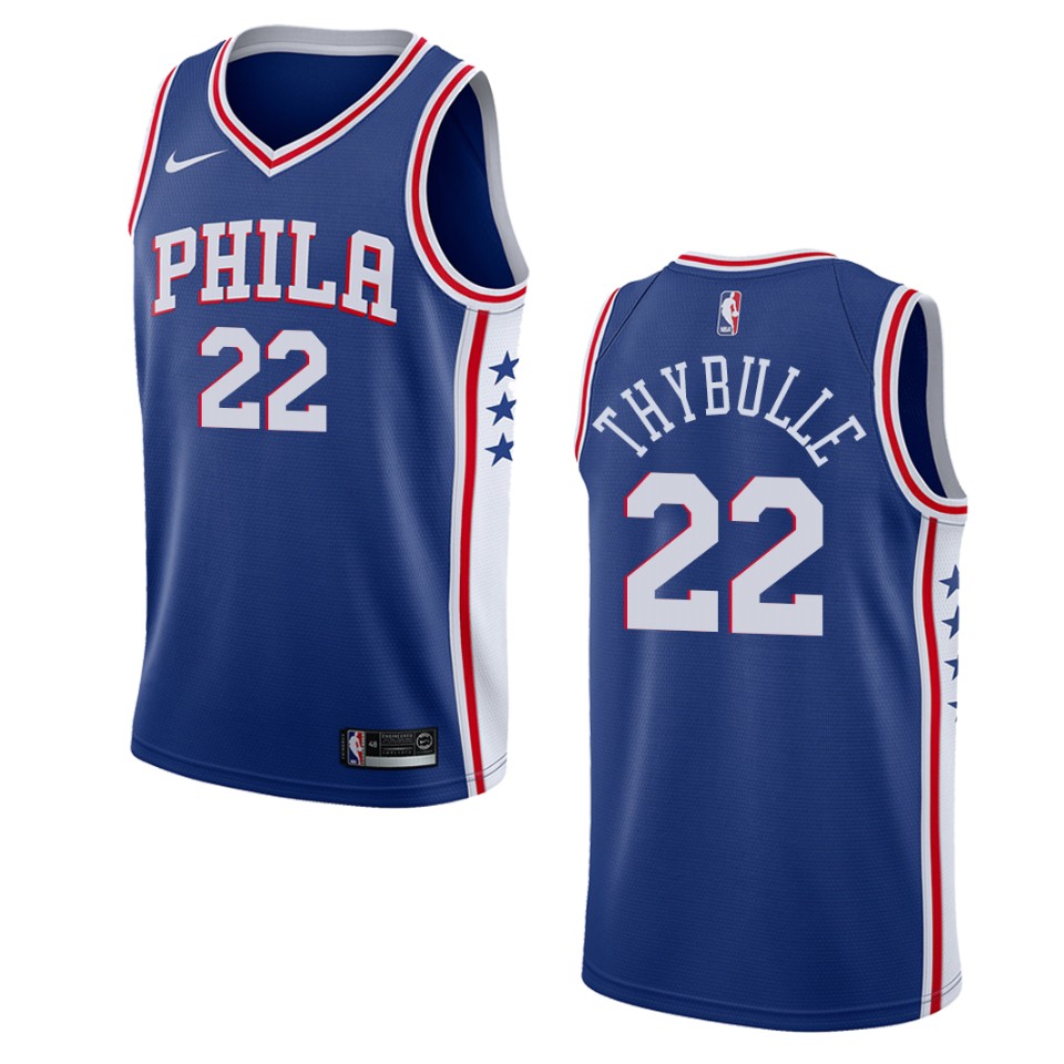 Men's Philadelphia 76ers #22 Matisse Thybulle Icon Swingman Jersey - Blue