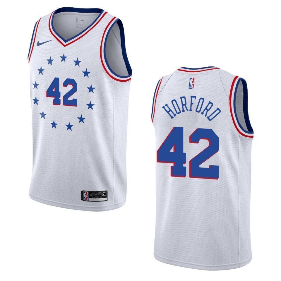 Men's Philadelphia 76ers 42 Al Horford Earned Swingman Jersey - Horford - JS554 