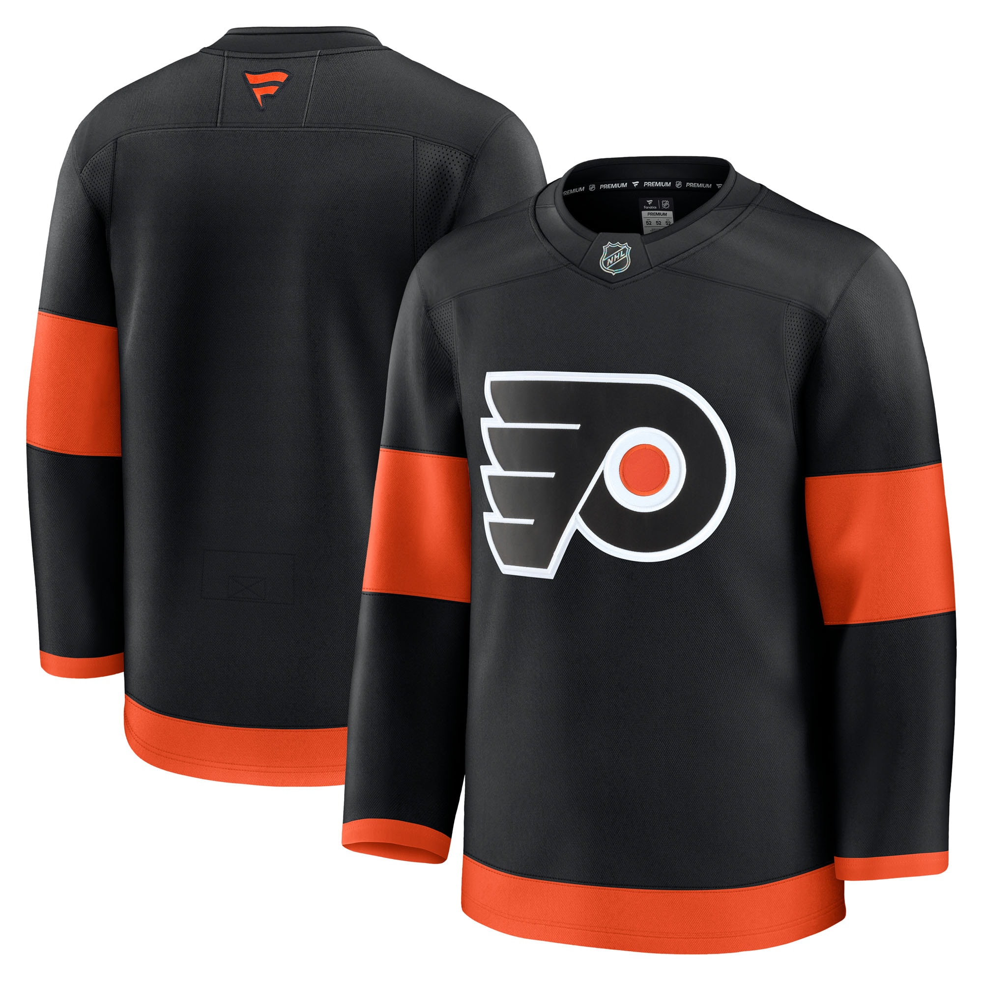 Men's Philadelphia Flyers Black Alternate Premium Jersey - JS282 