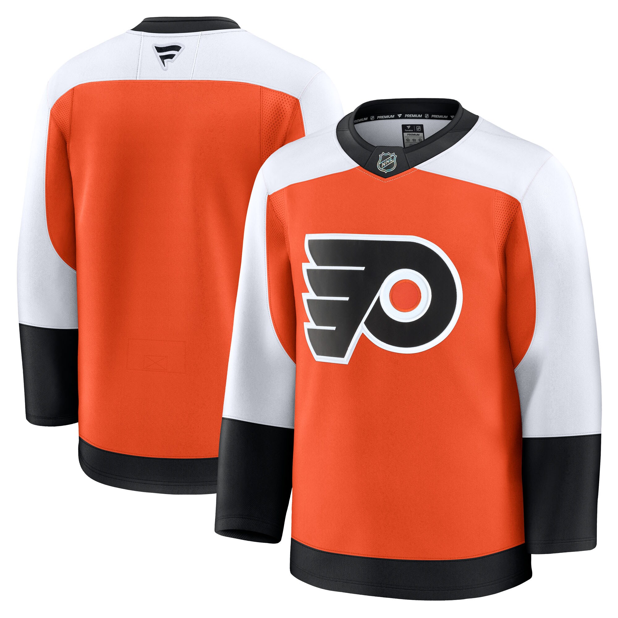 Men's Philadelphia Flyers Burnt Orange Home Premium Jersey - JS503 