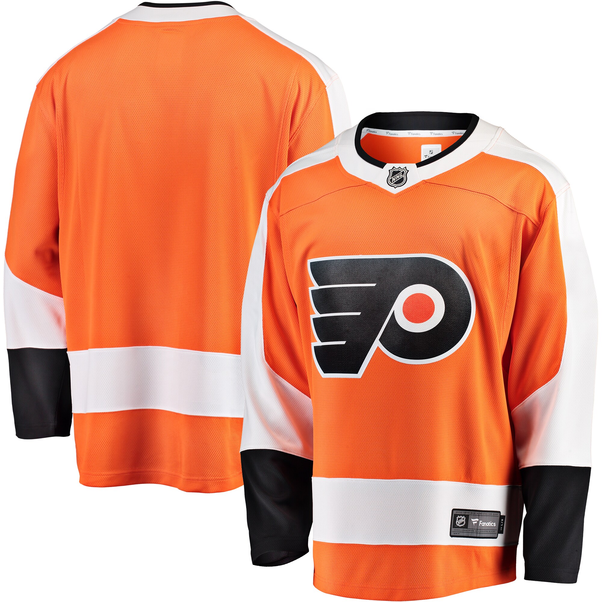 Men's Philadelphia Flyers Orange Breakaway Home Jersey - JS770 