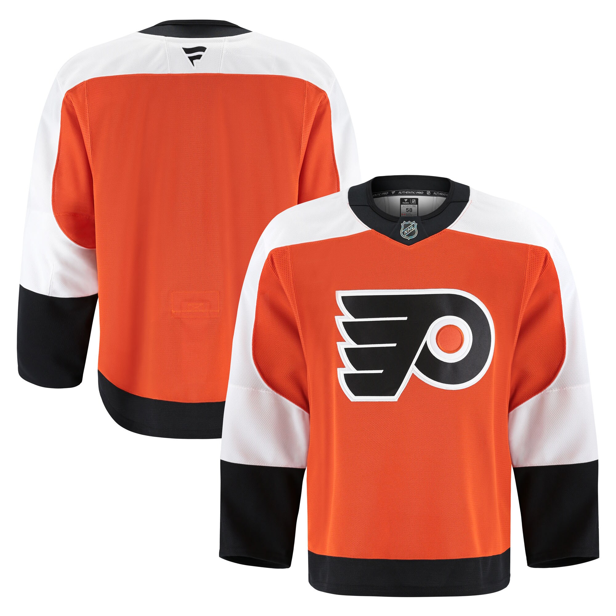 Men's Philadelphia Flyers Orange Home Pro Jersey - JS192 