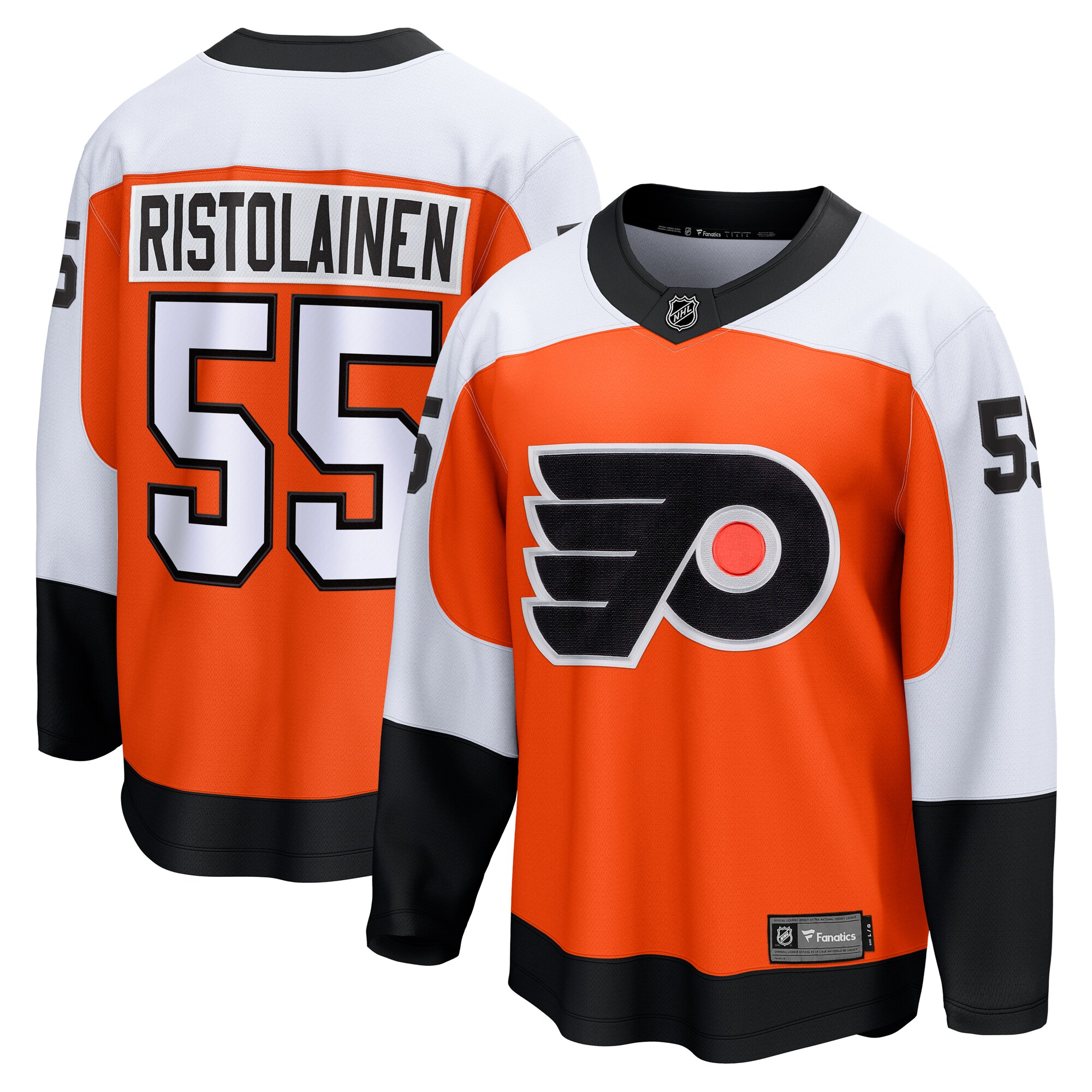 Men's Philadelphia Flyers Rasmus Ristolainen Orange Home Breakaway Jersey - JS227 