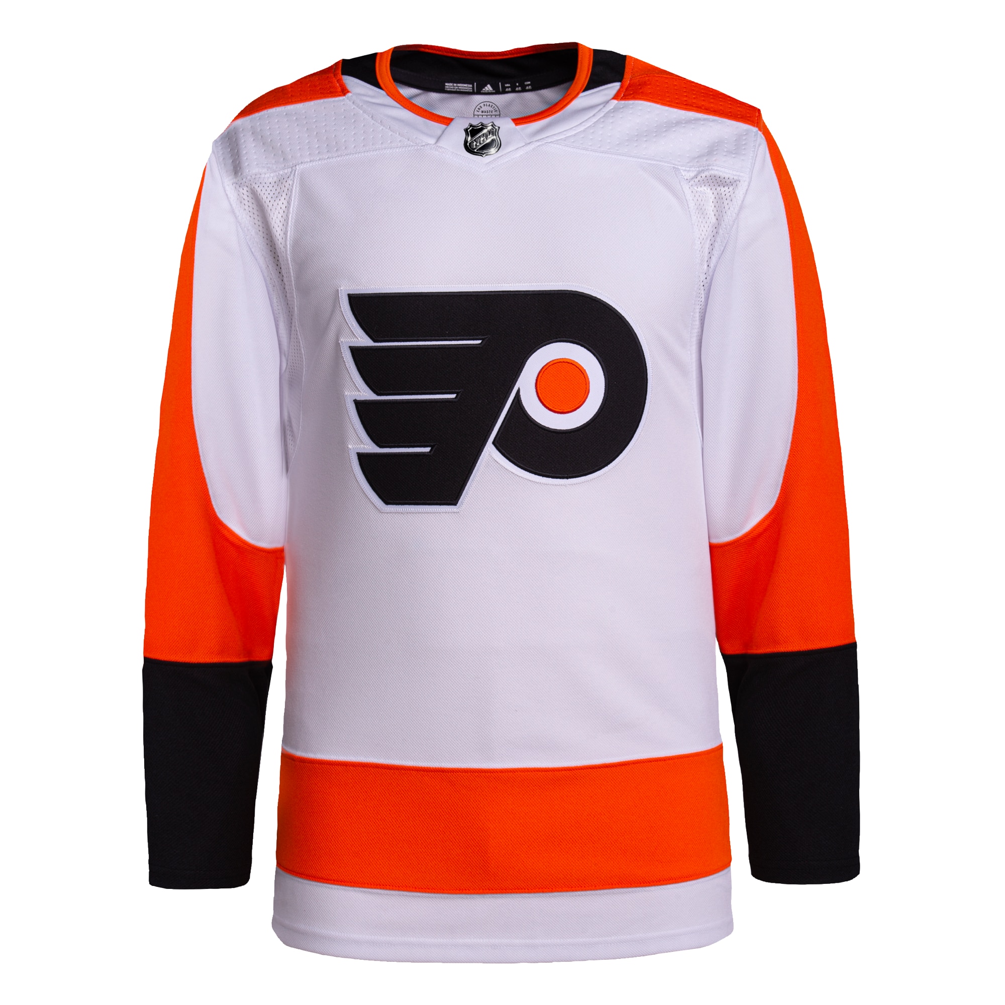 Alternative view of Men's Philadelphia Flyers White Away Jersey - JS162 