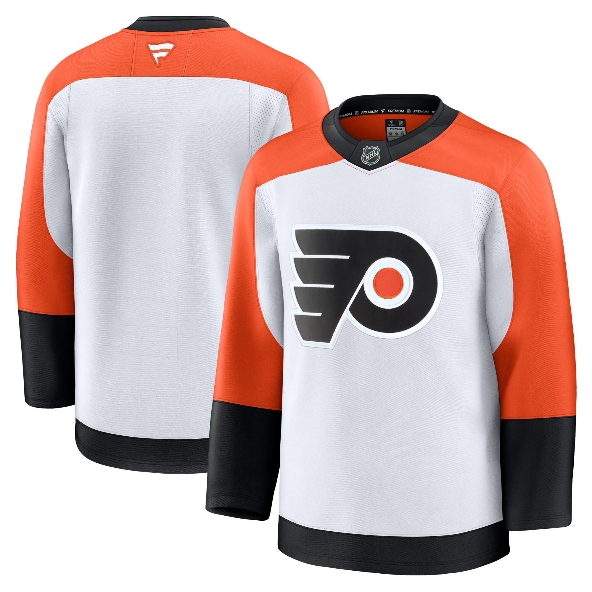 Men's Philadelphia Flyers White Away Premium Jersey - JS982 