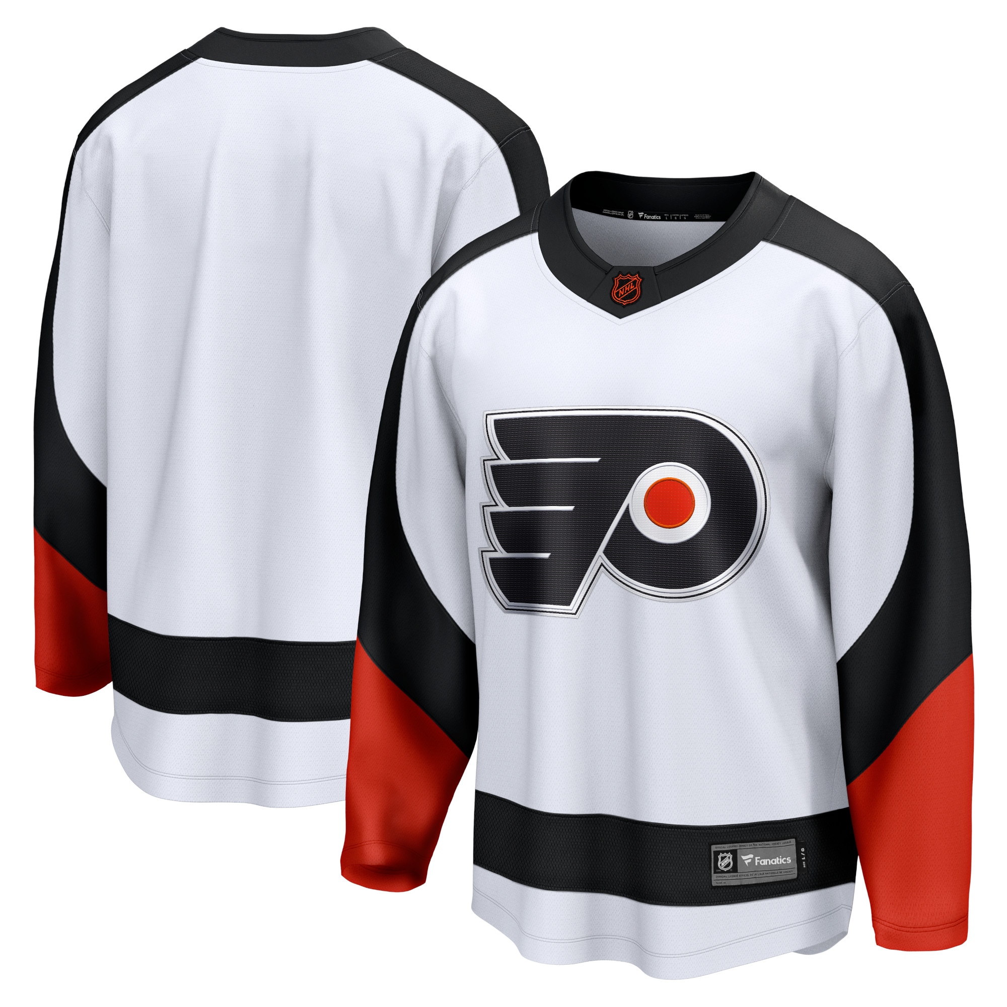 Men's Philadelphia Flyers White Special Edition 2.0 Breakaway Blank Jersey - JS980 