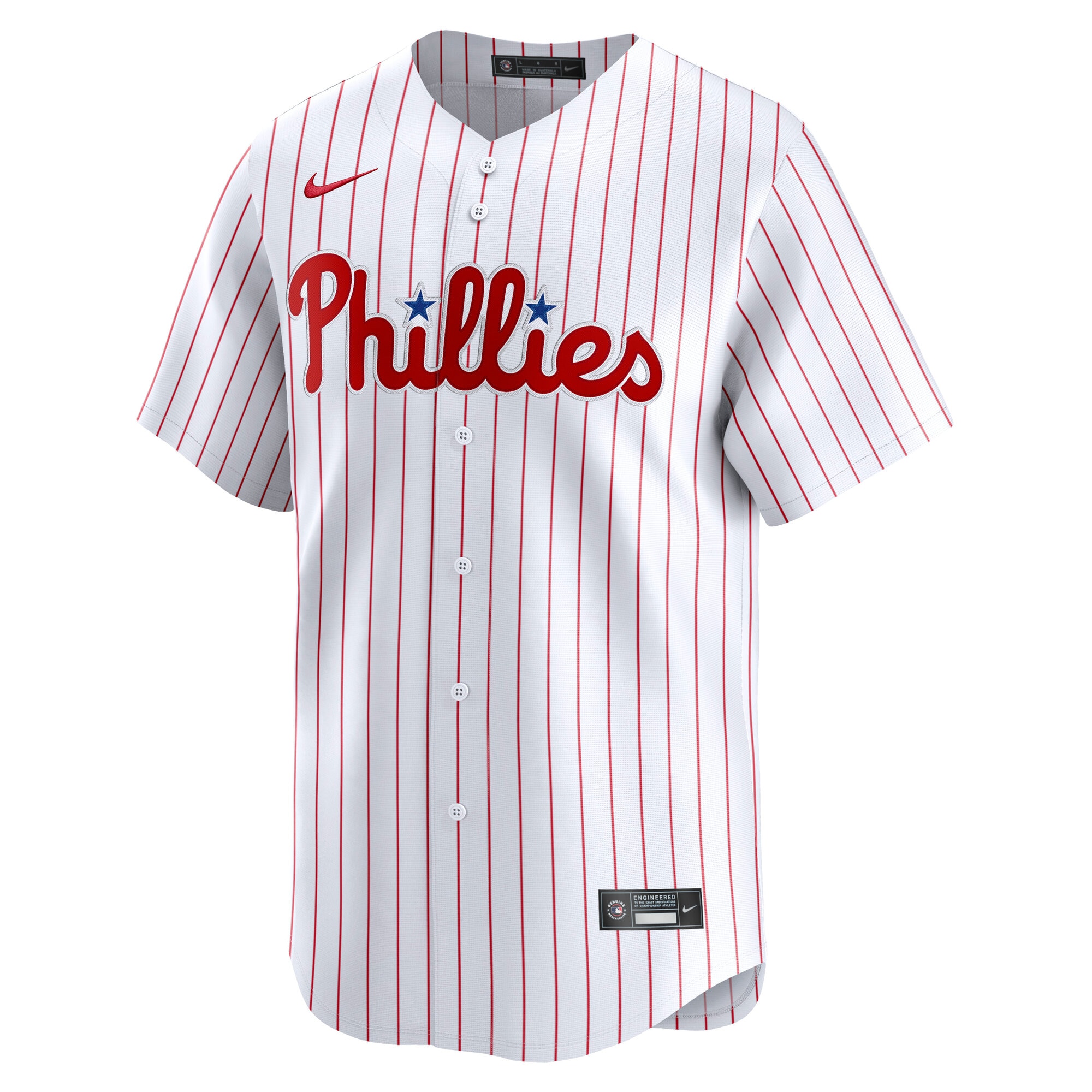 Alternative view of Men's Philadelphia Phillies Bryce Harper White Home Limited Player Jersey 