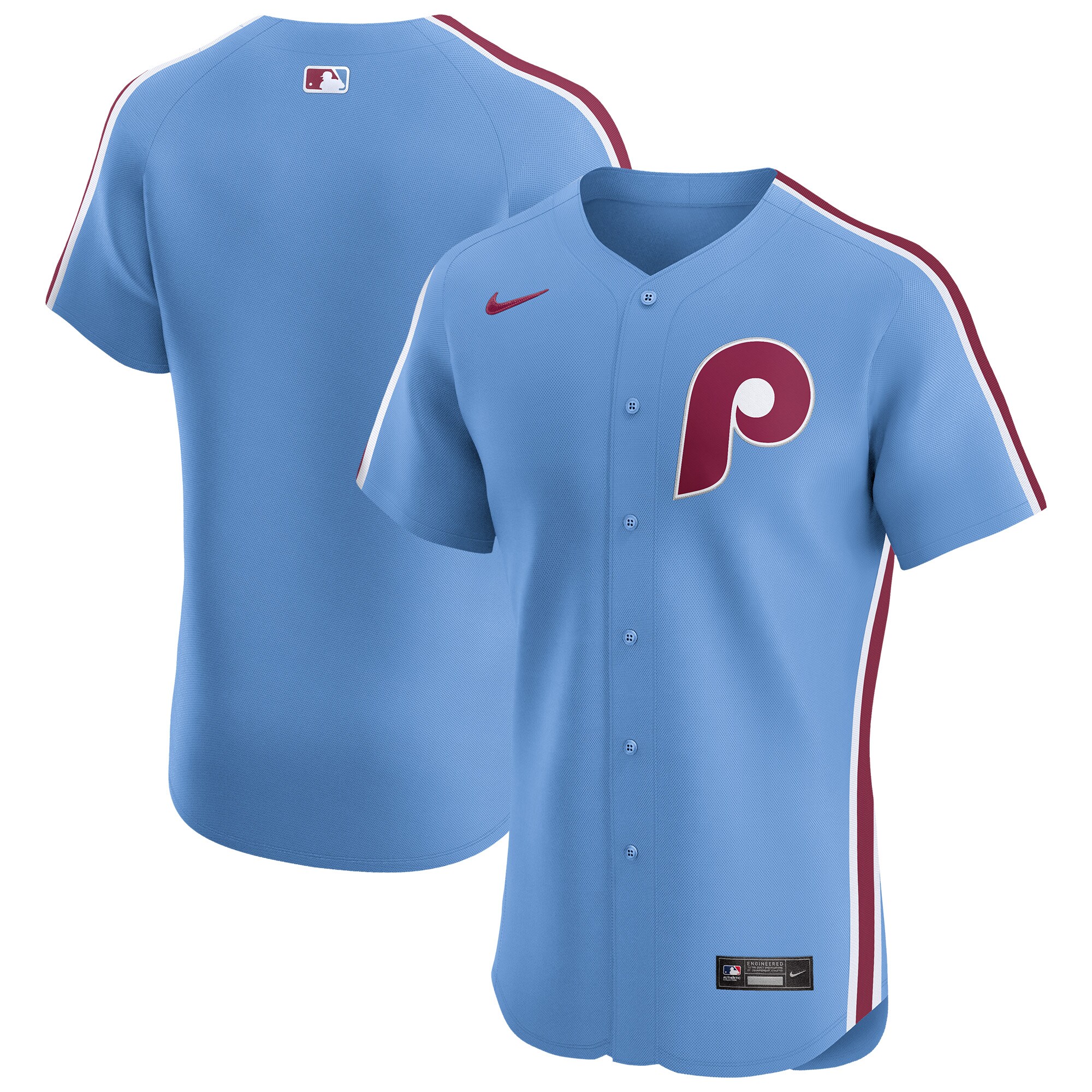 Men's Philadelphia Phillies Royal Alternate Elite Jersey 