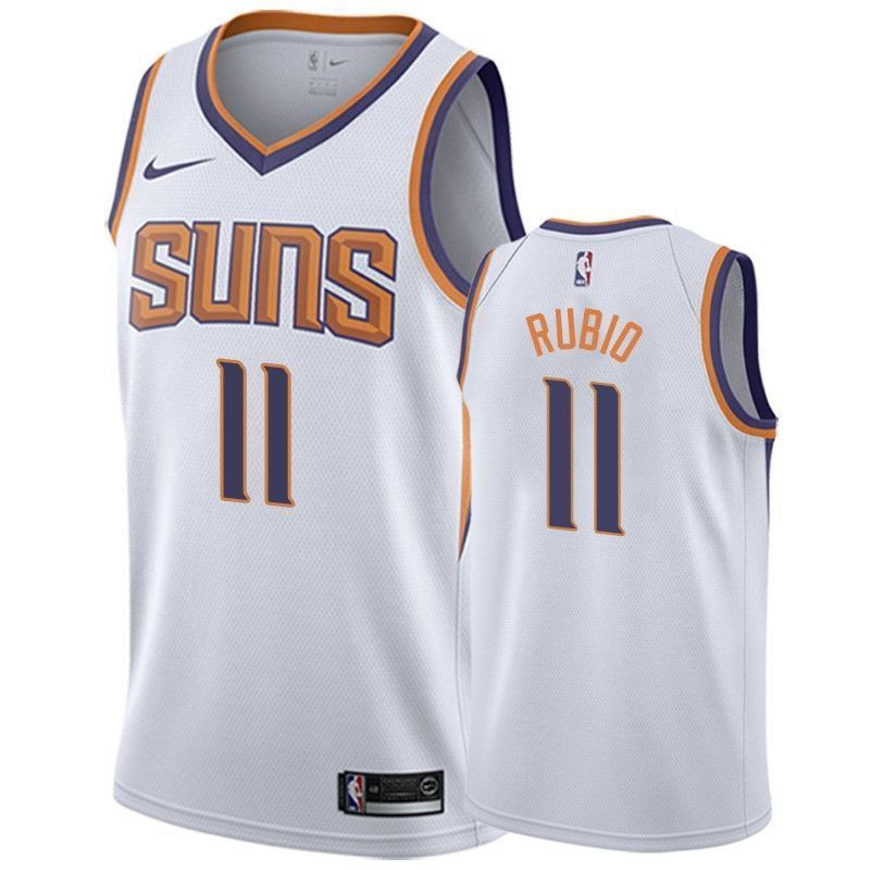 Men's Phoenix Suns Ricky Rubio 11 Association Jersey - JS277 