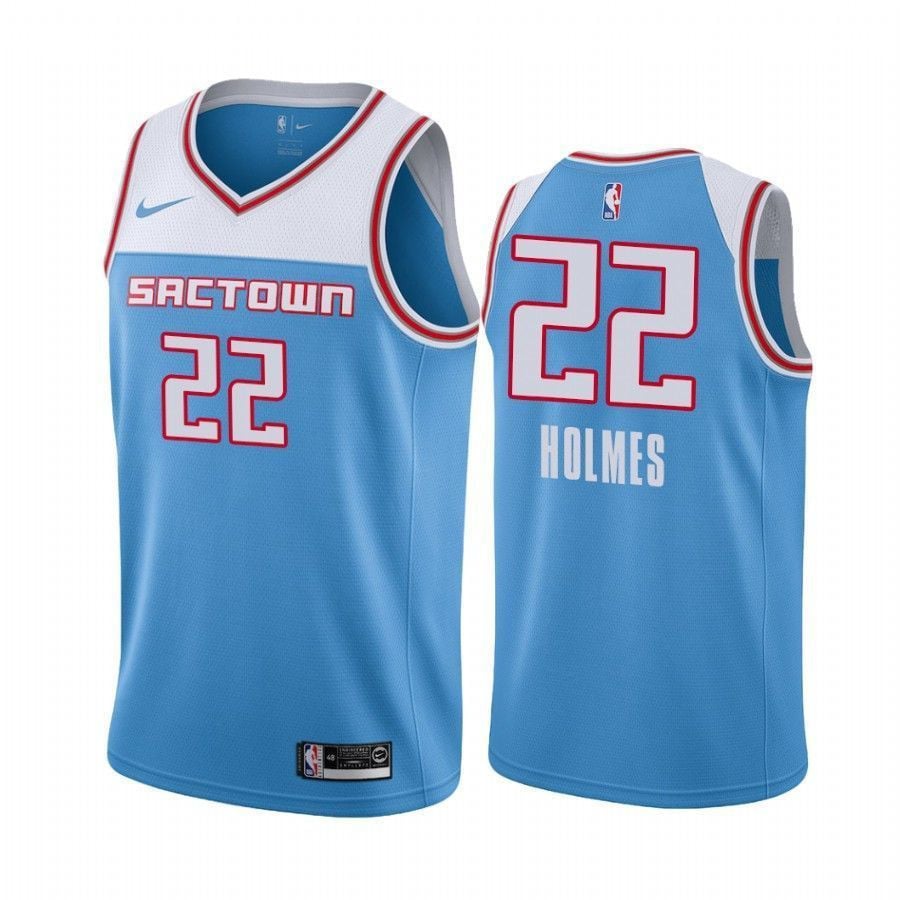 Men's Sacramento Kings Richaun Holmes 22 City Men's Jersey - JS378 