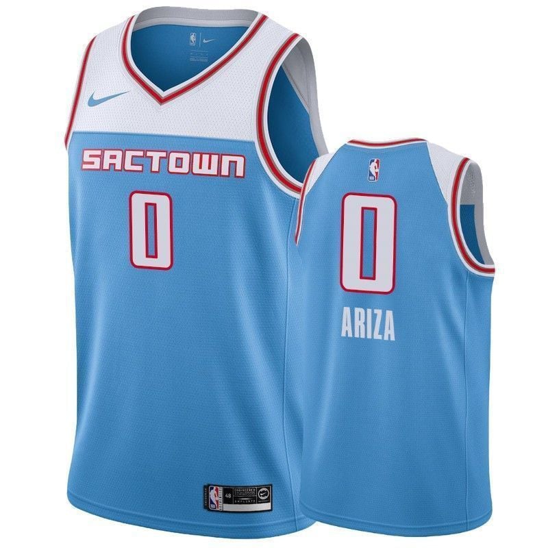 Men's Sacramento Kings Trevor Ariza 0 City Men's Jersey - JS203 