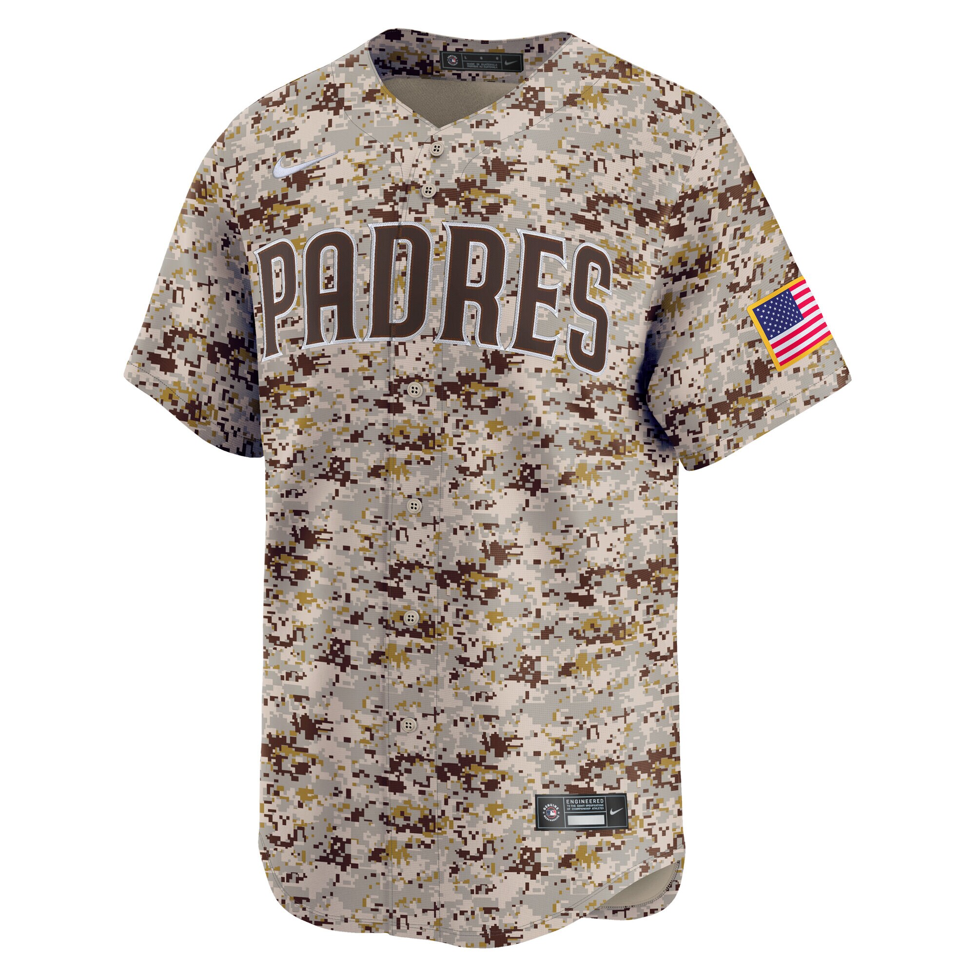 Alternative view of Men's San Diego Padres Fernando Tatis Jr. Tan 2nd Alternate Limited Player Jersey 
