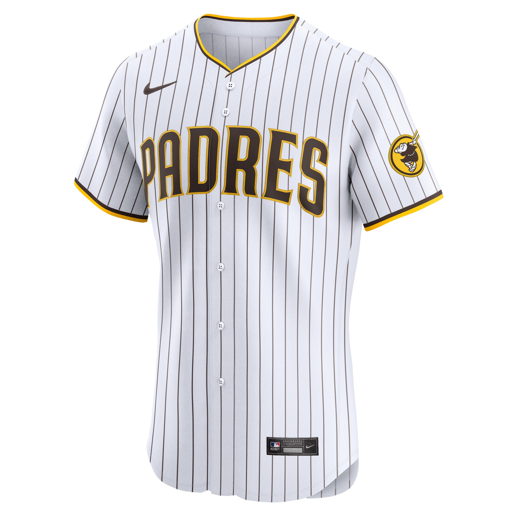 Alternative view of Men's San Diego Padres Fernando Tatis Jr. White Home Elite Jersey 