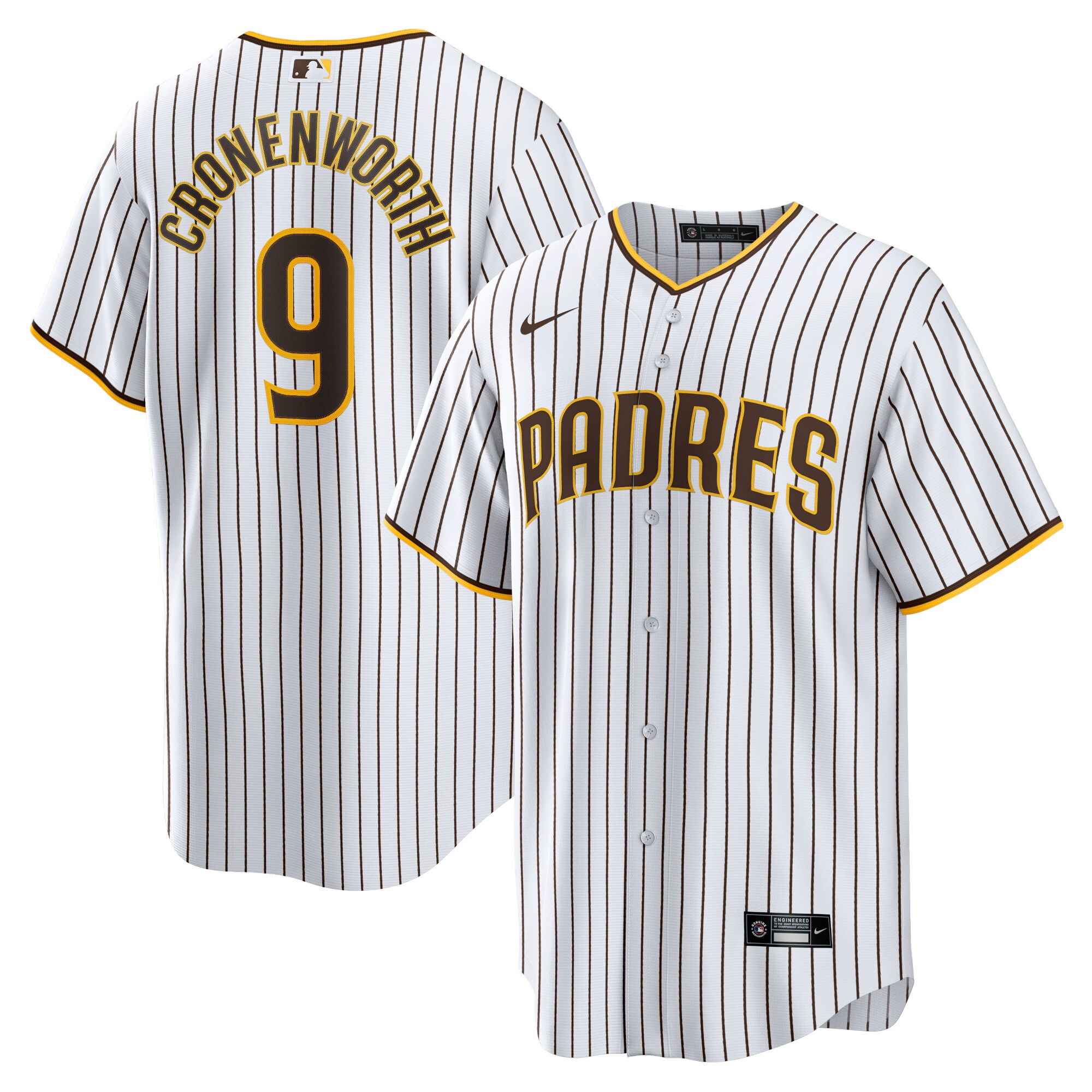 Men's San Diego Padres Jake Cronenworth White Home Jersey 