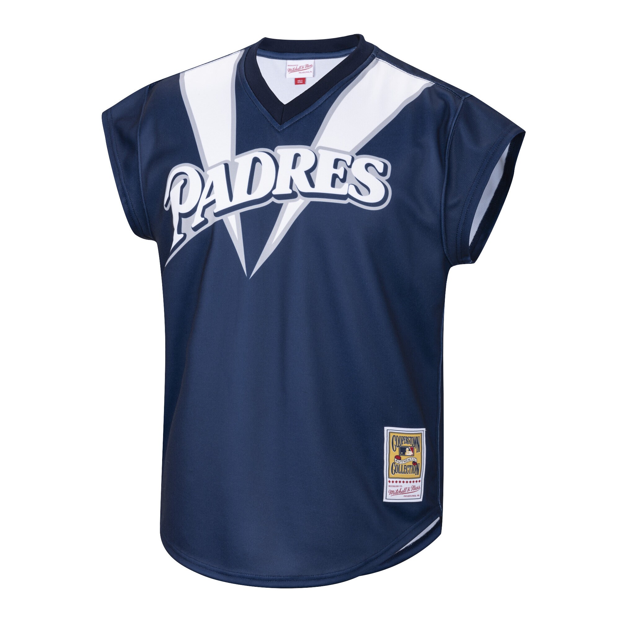 Alternative view of Men's San Diego Padres Tony Gwynn Mitchell & Ness Navy 1999 Jersey 