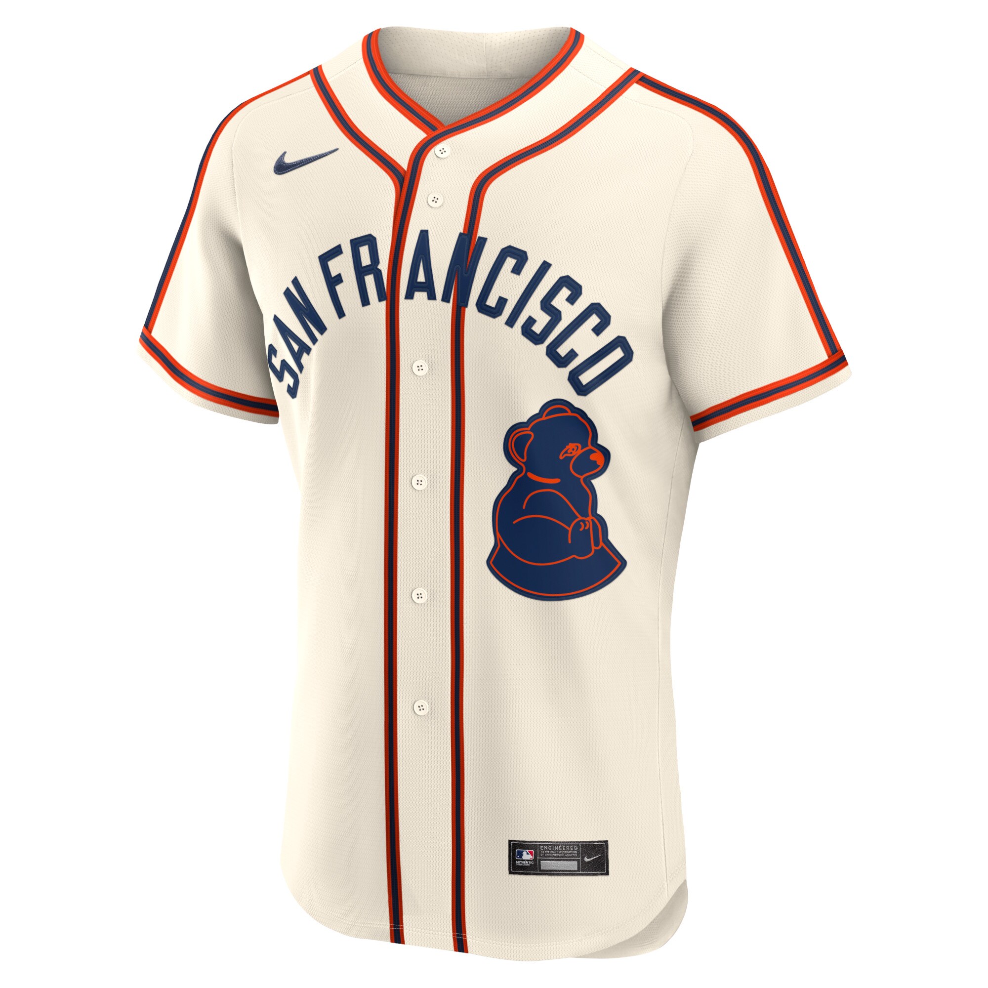 Alternative view of Men's San Francisco Giants Jung Hoo Lee Cream 2024 Rickwood Classic Player Jersey 