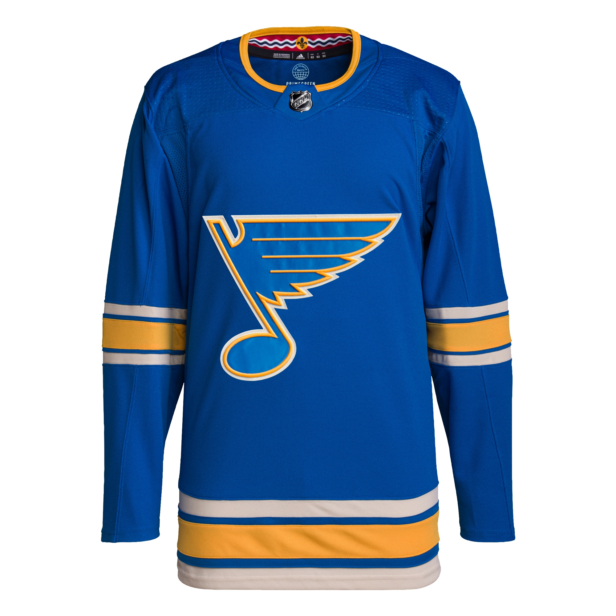 Alternative view of Men's St. Louis Blues Blue Alternate Jersey - JS395 