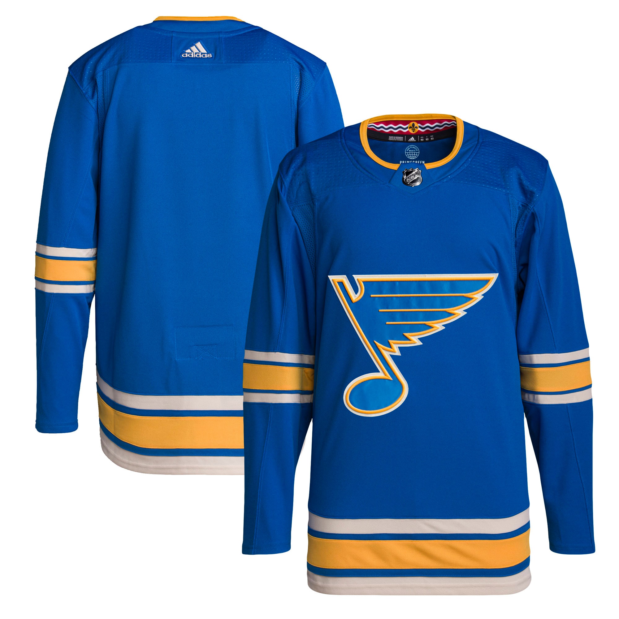 Men's St. Louis Blues Blue Alternate Jersey - JS948 