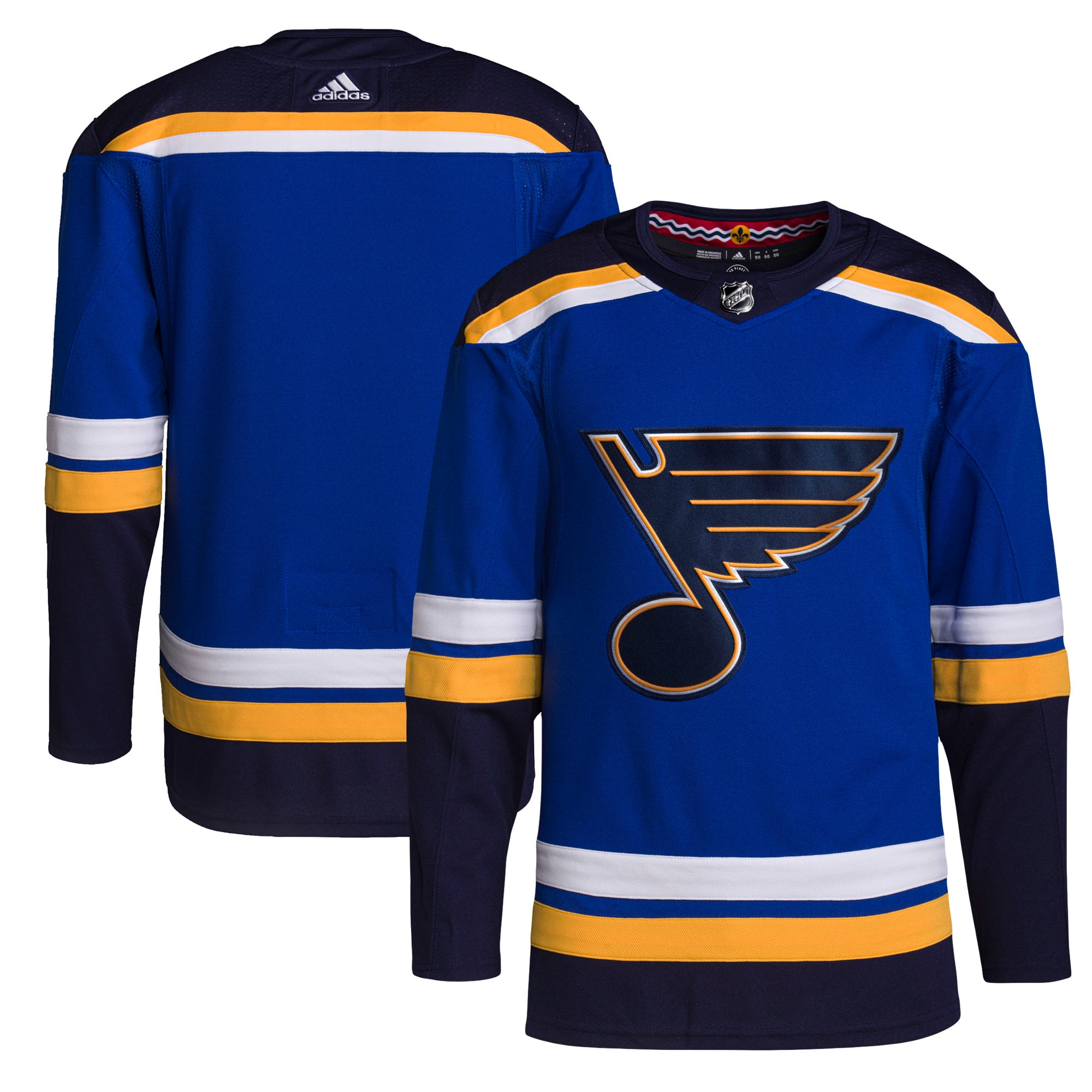 Men's St. Louis Blues Royal Home Jersey - JS605 