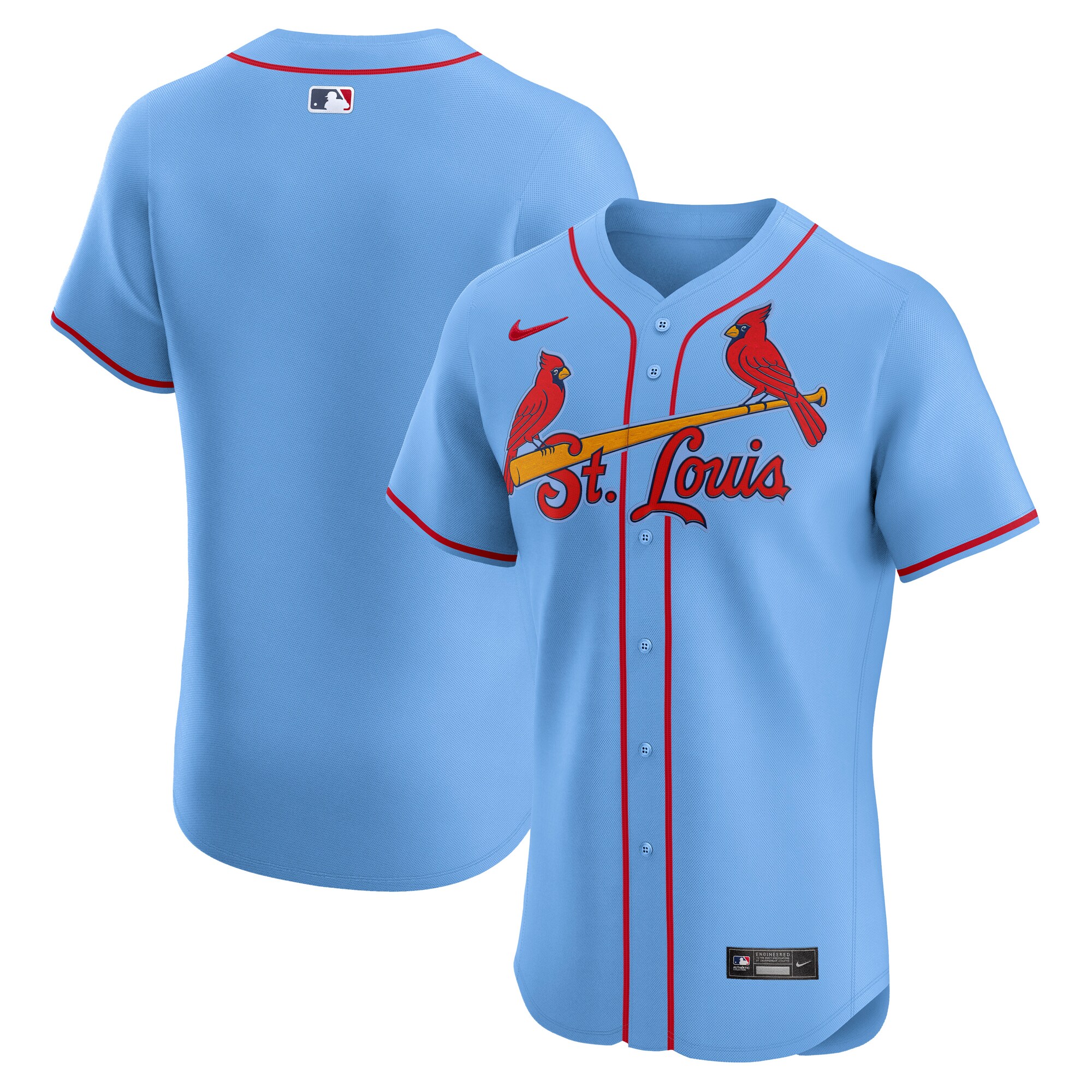 Men's St. Louis Cardinals Royal Home Elite Jersey 