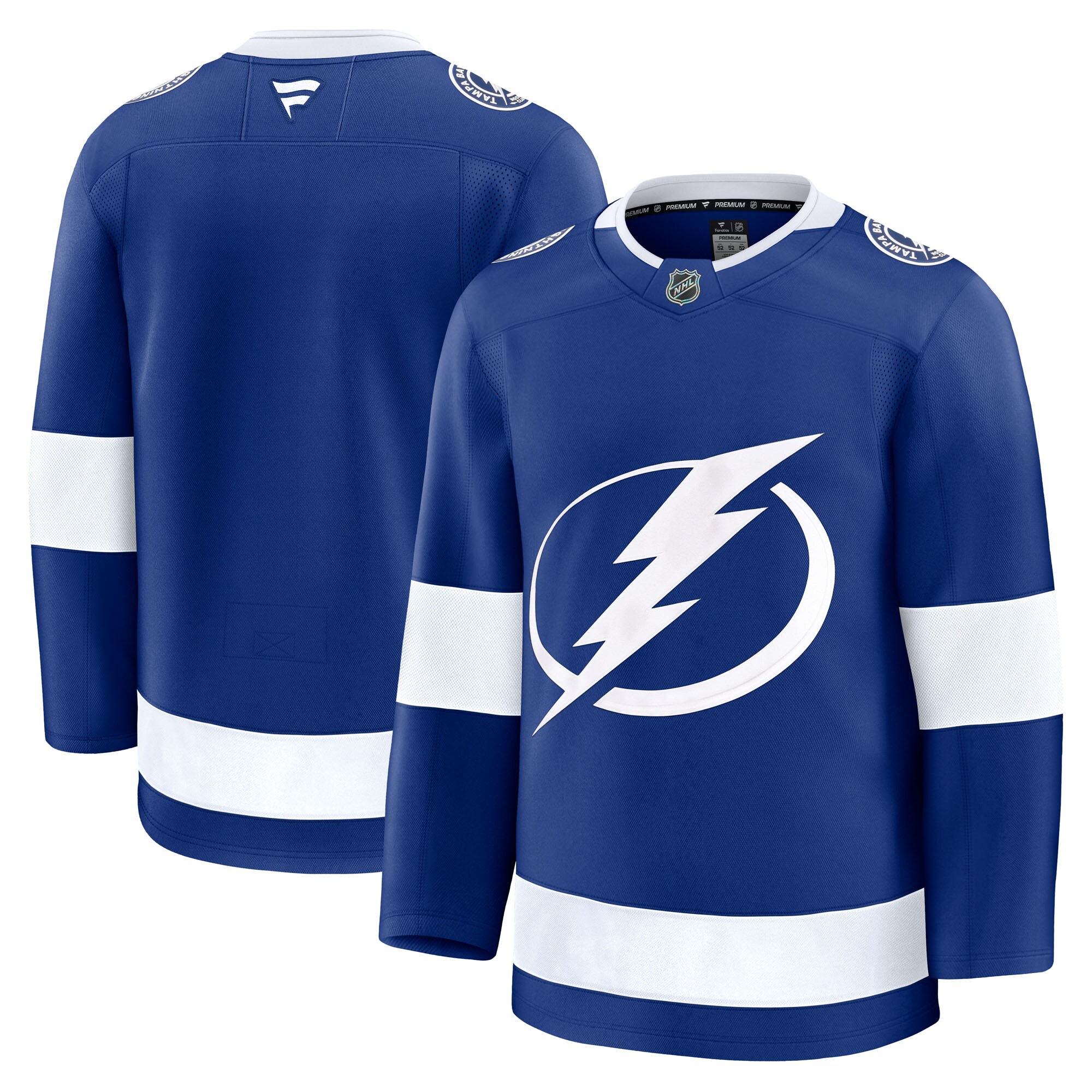 Men's Tampa Bay Lightning Blue Home Premium Jersey - JS730 