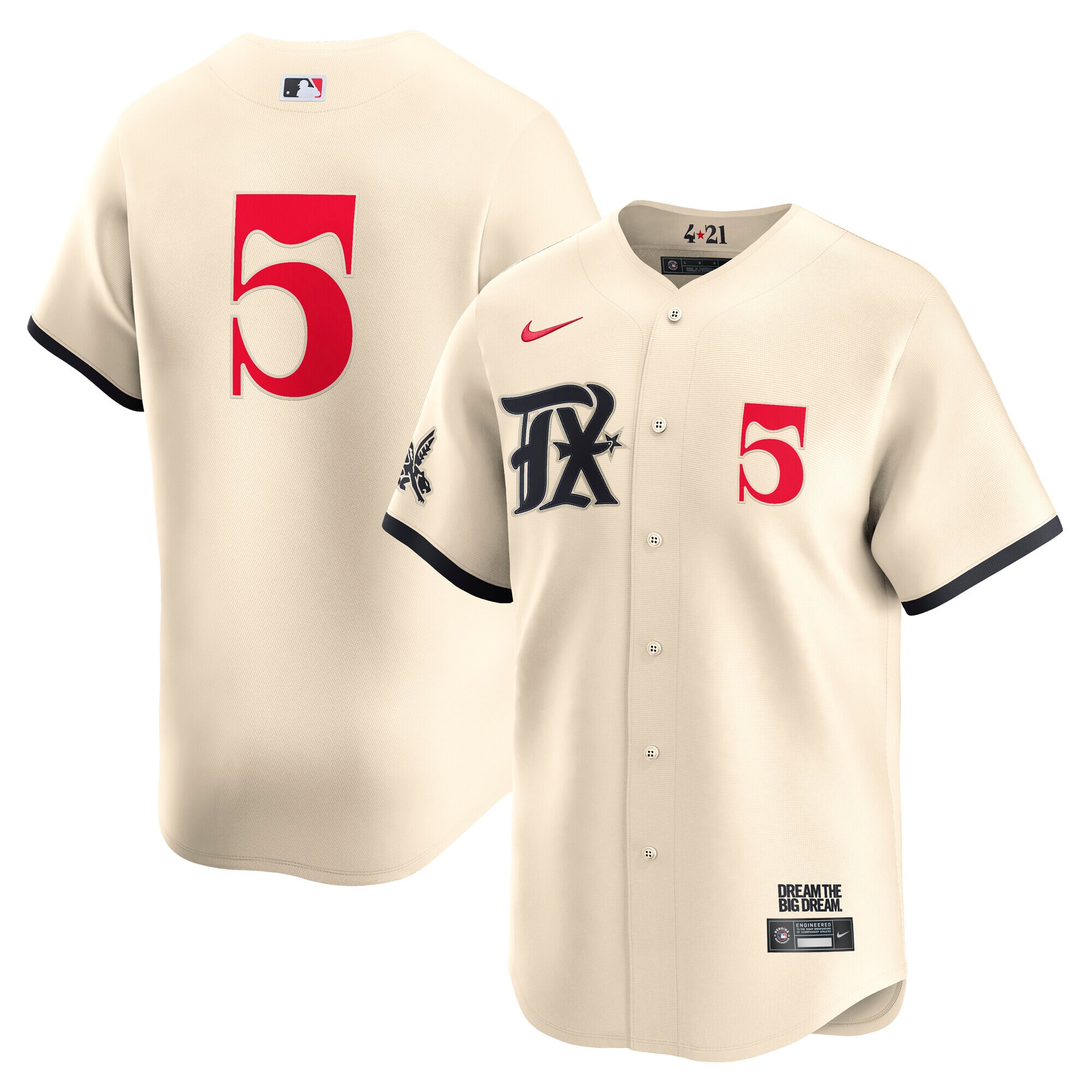 Men's Texas Rangers Corey Seager Cream City Connect Limited Player Jersey - JS696 