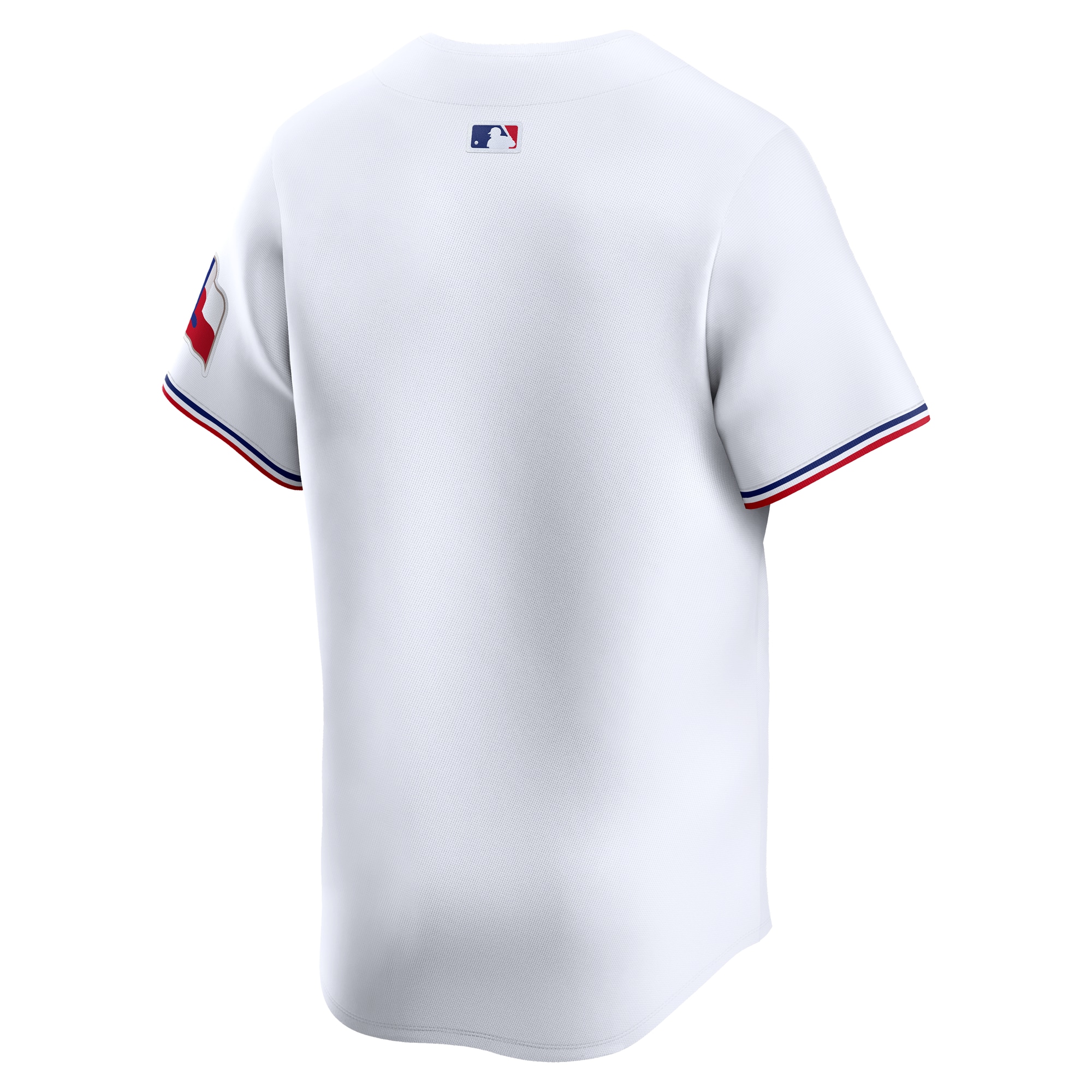 Alternative view of Men's Texas Rangers White Home Limited Jersey - JS288 