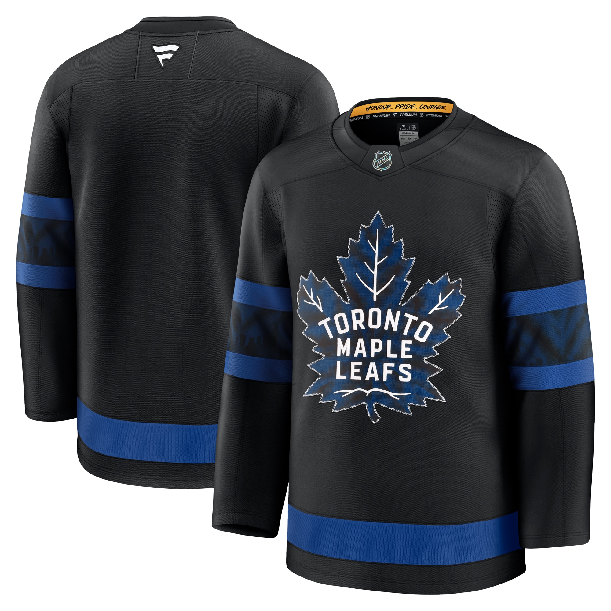 Men's Toronto Maple Leafs Black Alternate Premium Jersey - JS982 