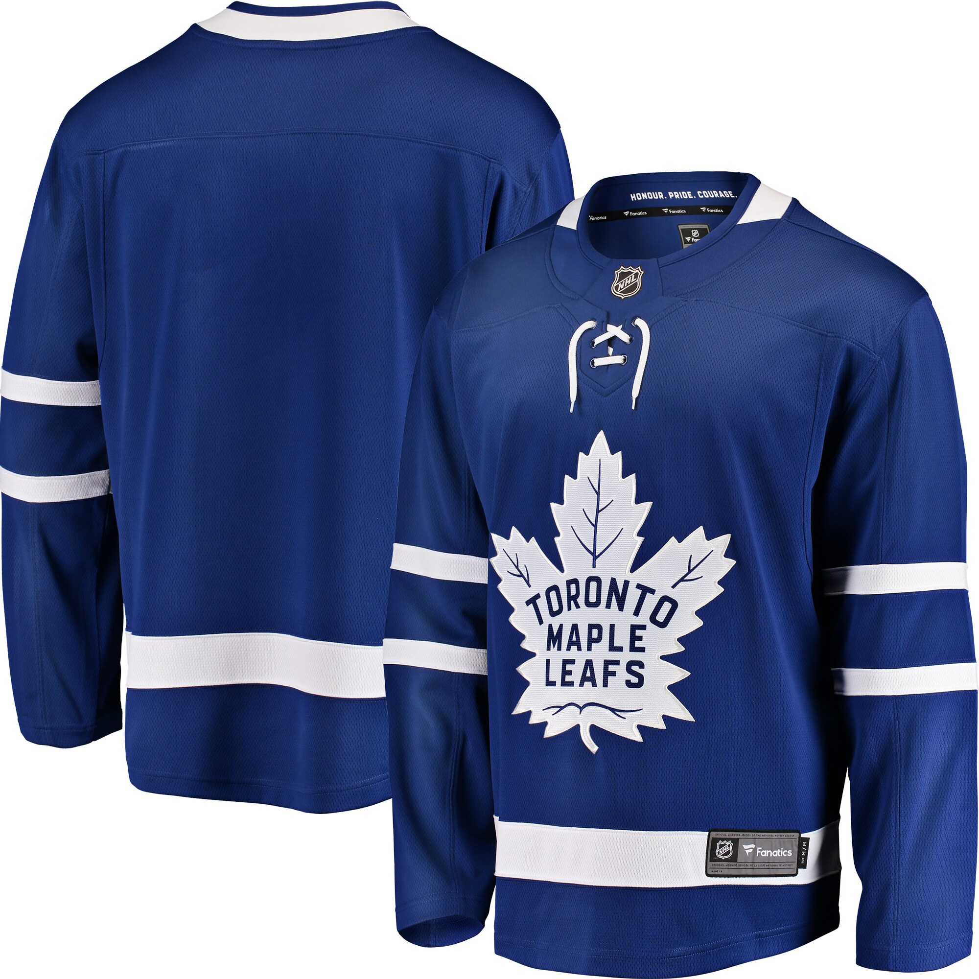 Men's Toronto Maple Leafs Blue Breakaway Home Jersey - JS785 