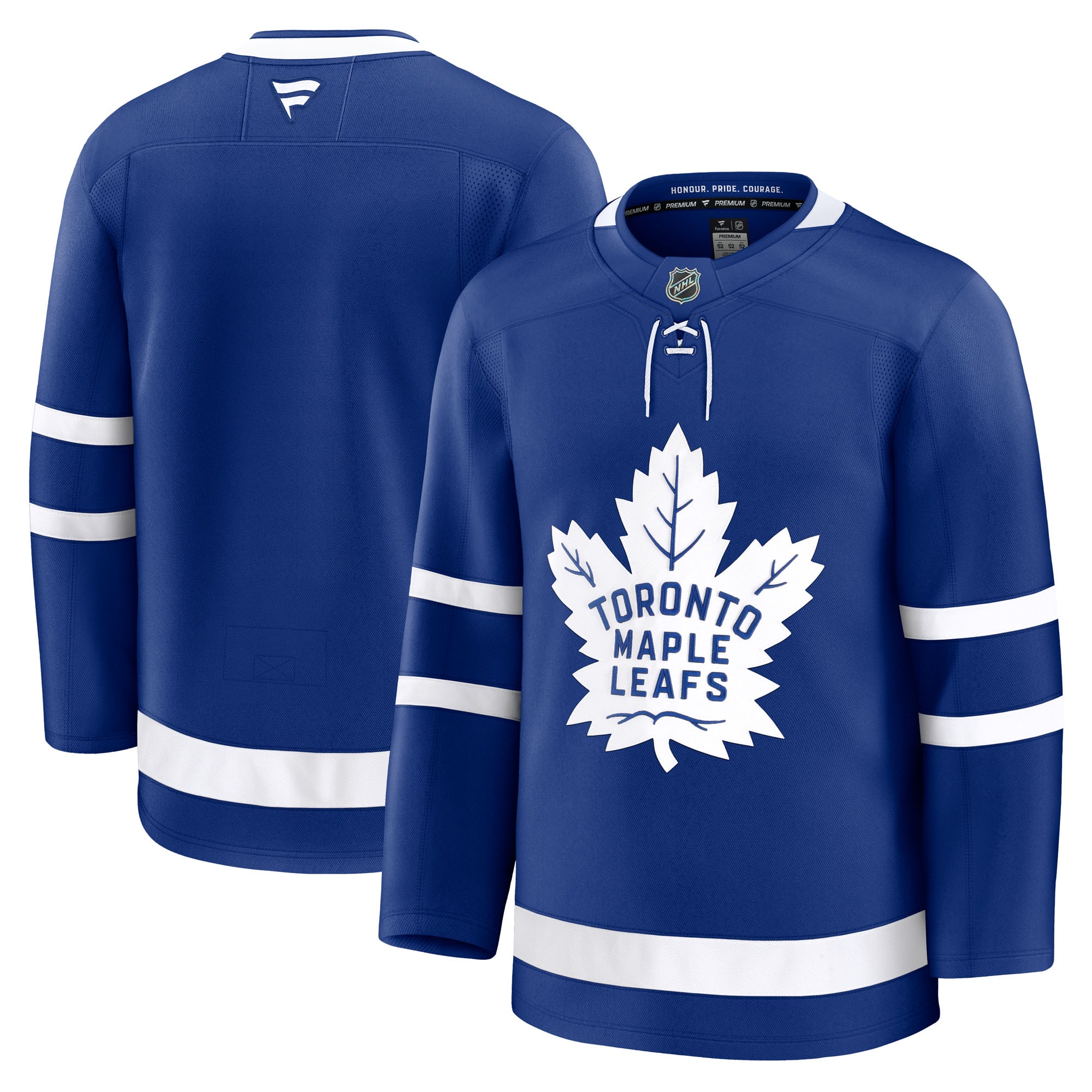 Men's Toronto Maple Leafs Blue Home Premium Jersey - JS842 