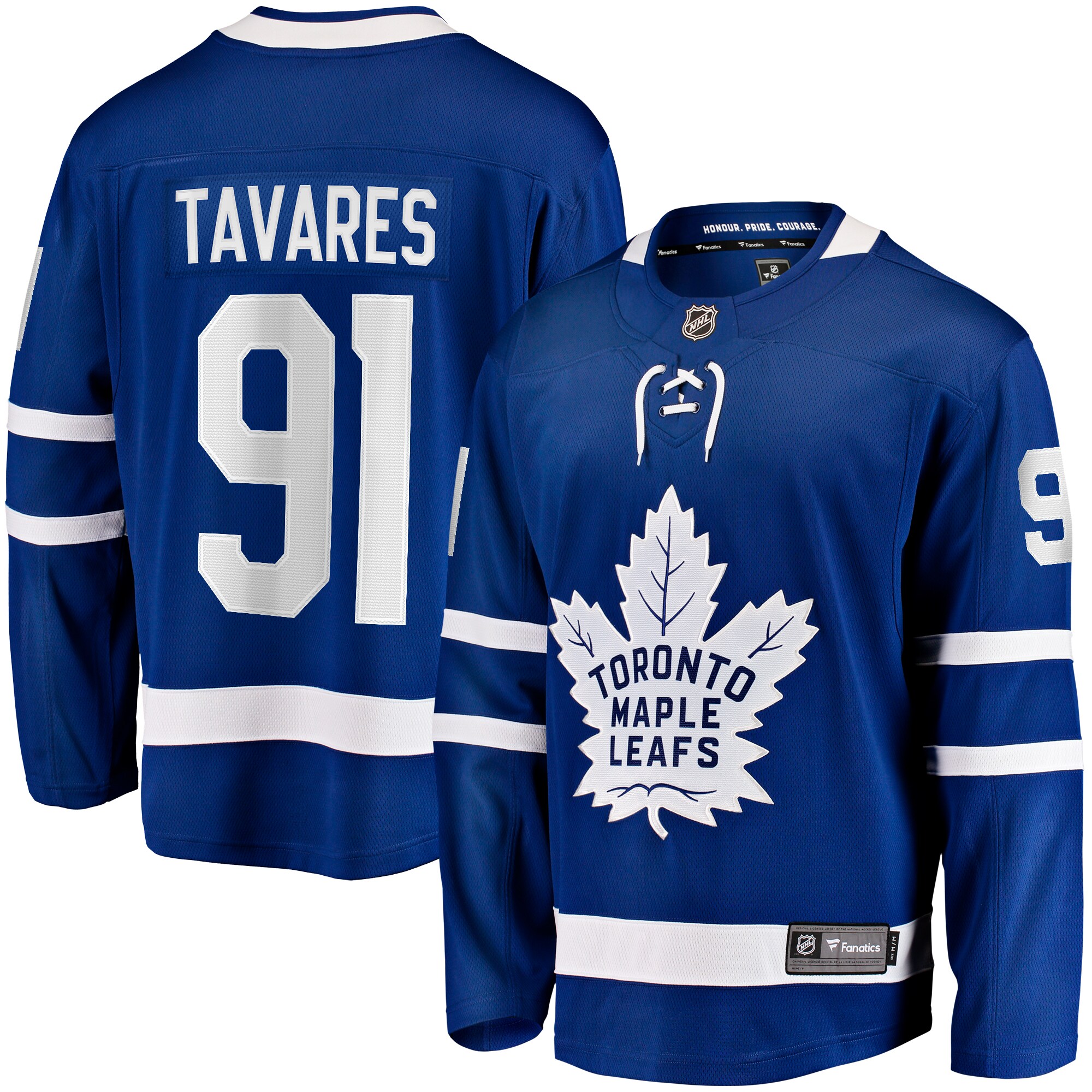 Men's Toronto Maple Leafs John Tavares Blue Home Breakaway Player Jersey - JS914 