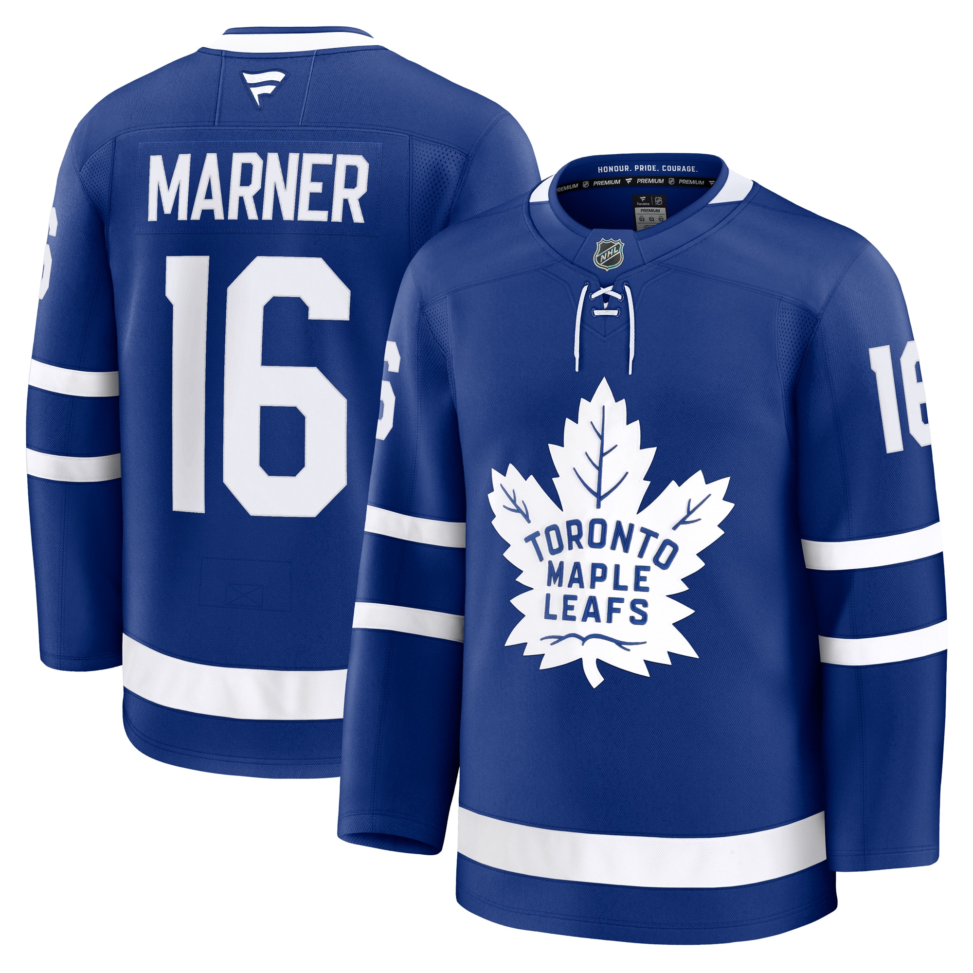 Men's Toronto Maple Leafs Mitch Marner Blue Home Premium Jersey - JS208 