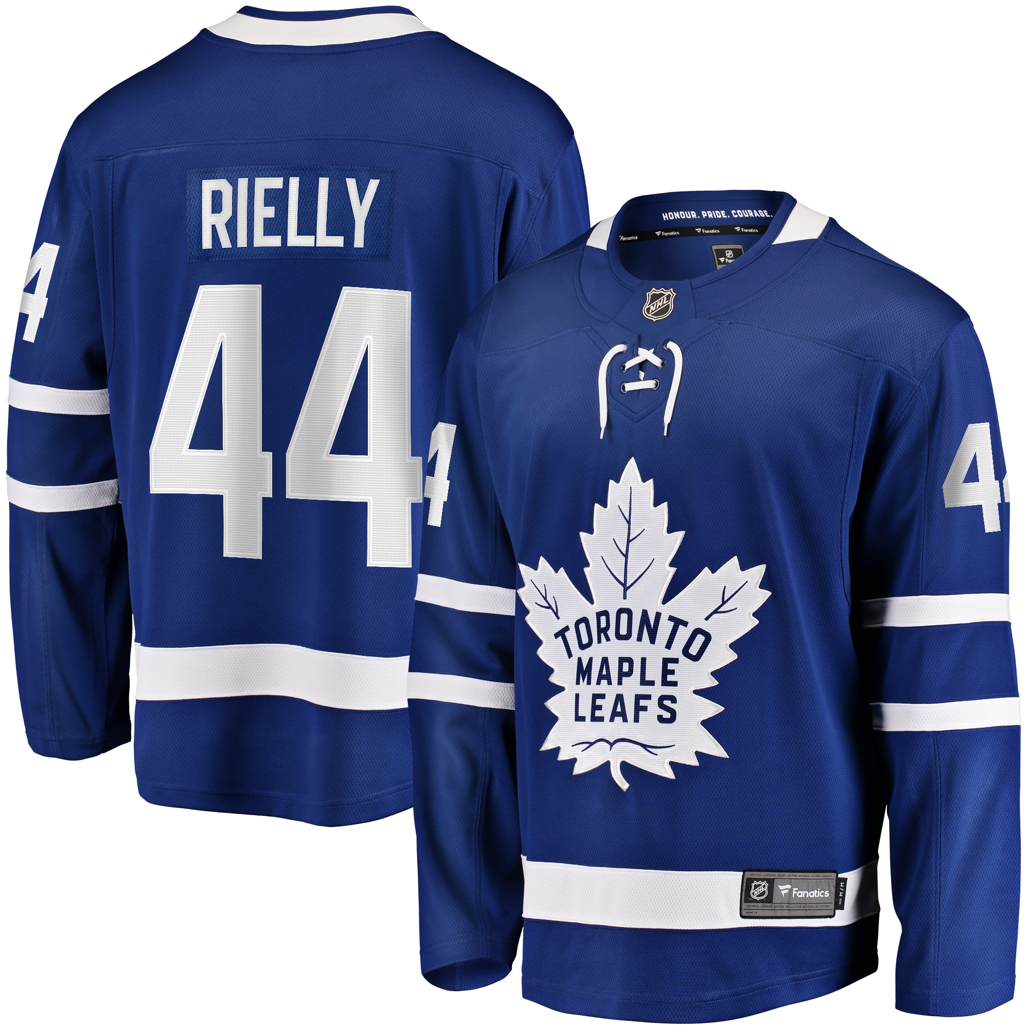 Men's Toronto Maple Leafs Morgan Rielly Blue Home Breakaway Player Jersey - JS903 