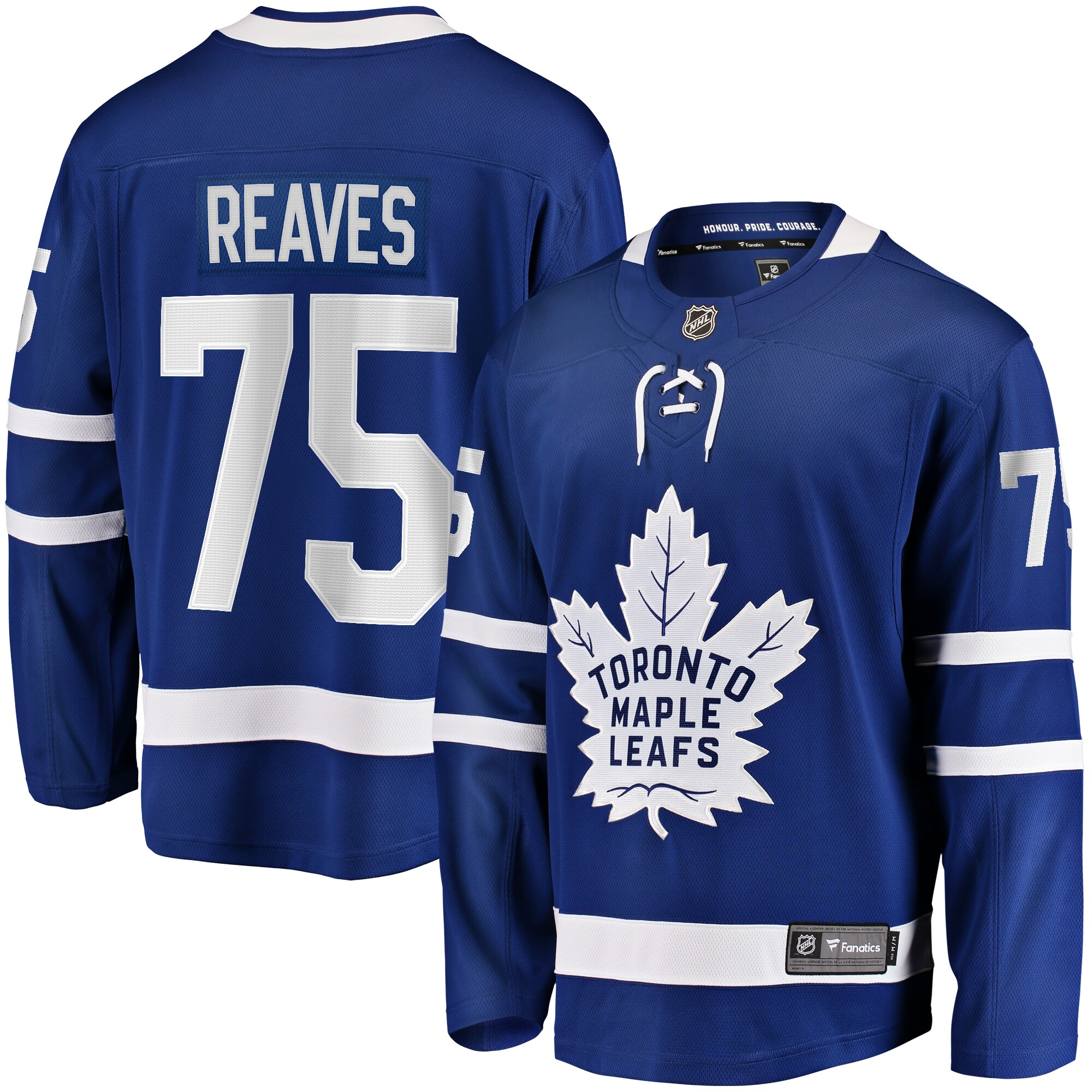 Men's Toronto Maple Leafs Ryan Reaves Blue Home Breakaway Jersey - JS673 