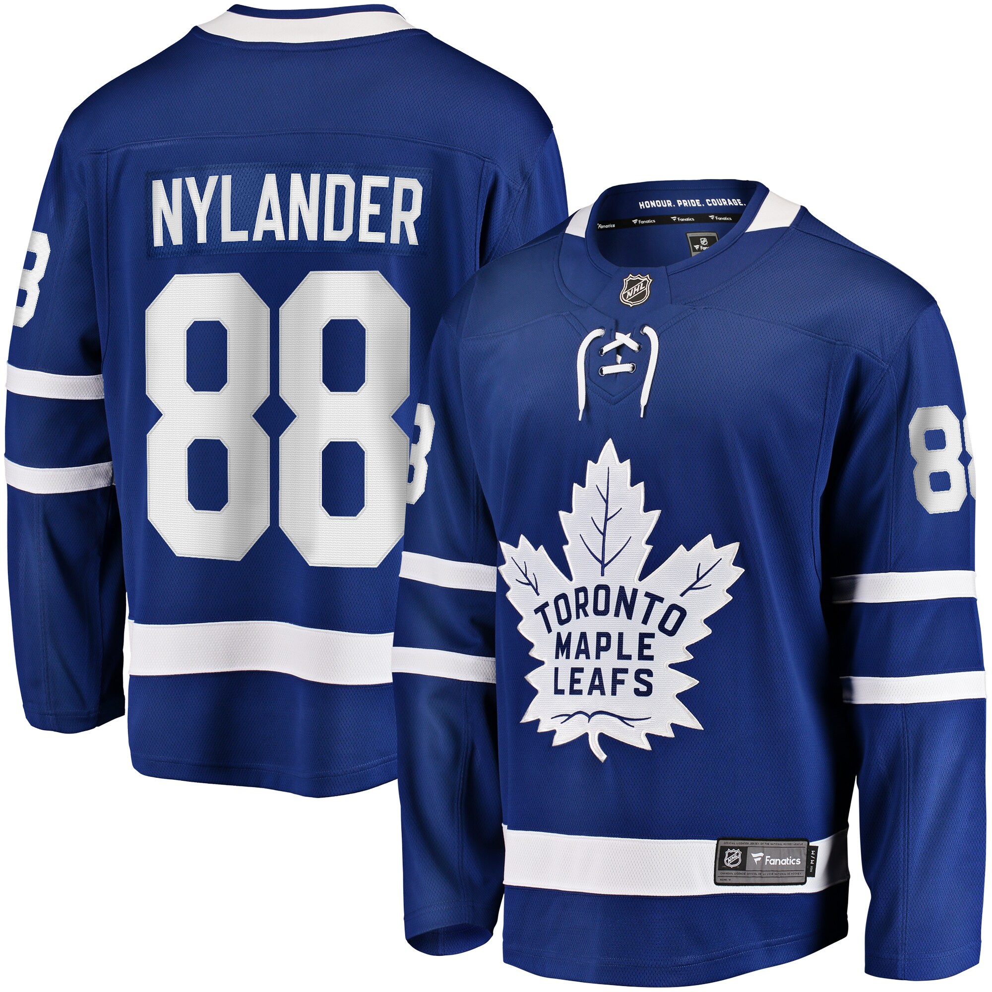 Men's Toronto Maple Leafs William Nylander Blue Home Breakaway Player Jersey - JS377 