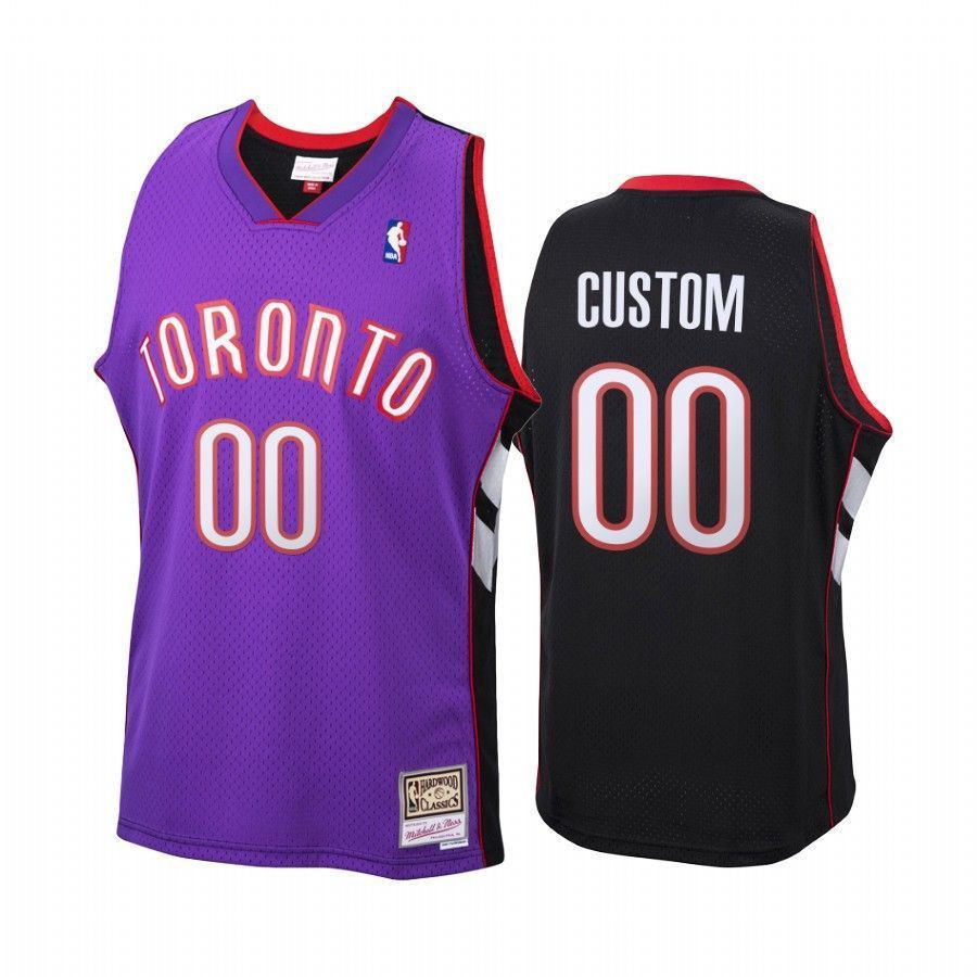 Men's Toronto Raptors Custom 00 1999-2000 Road Throwback Jersey - JS213 