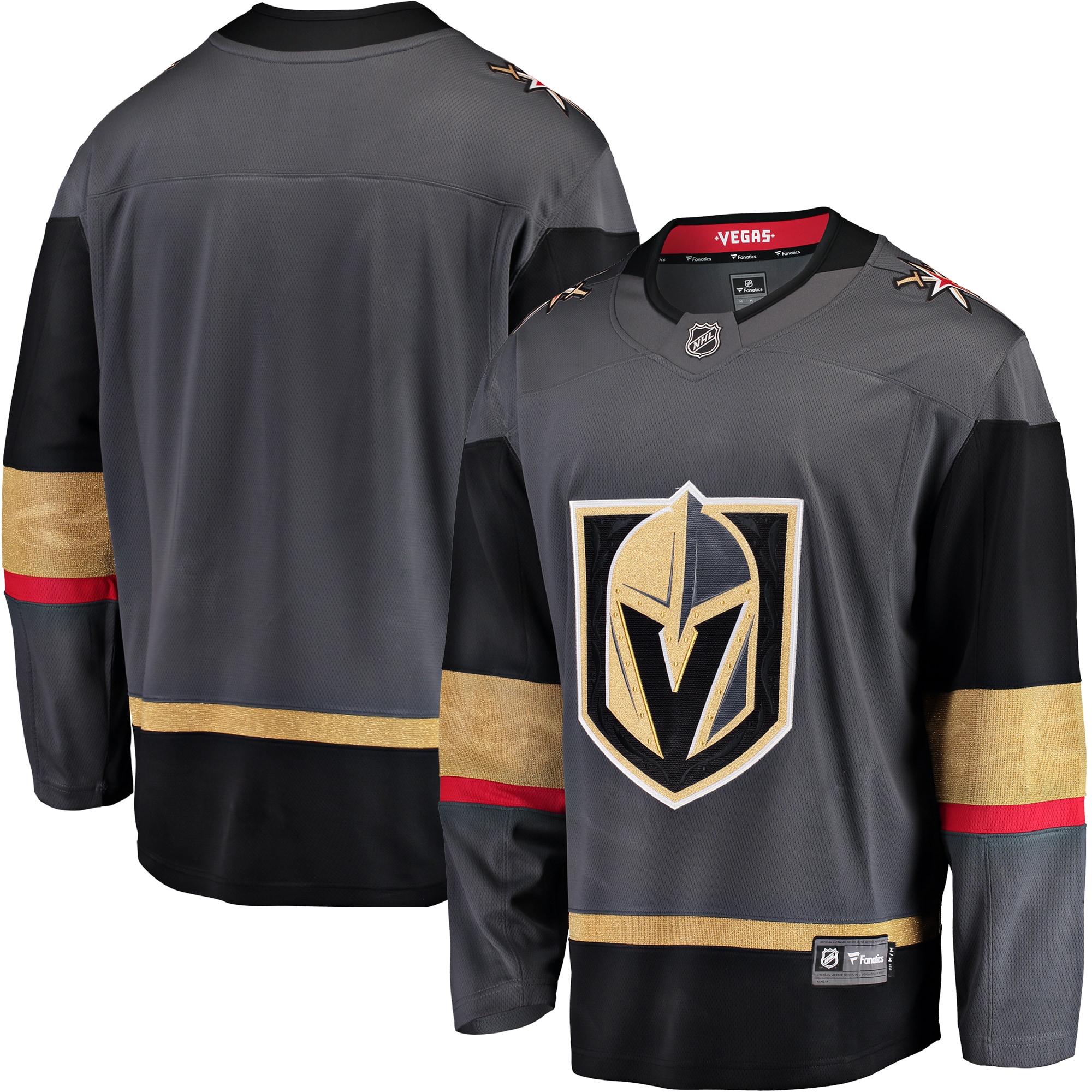 Men's Vegas Golden Knights Gray Breakaway Alternate Jersey - JS194 
