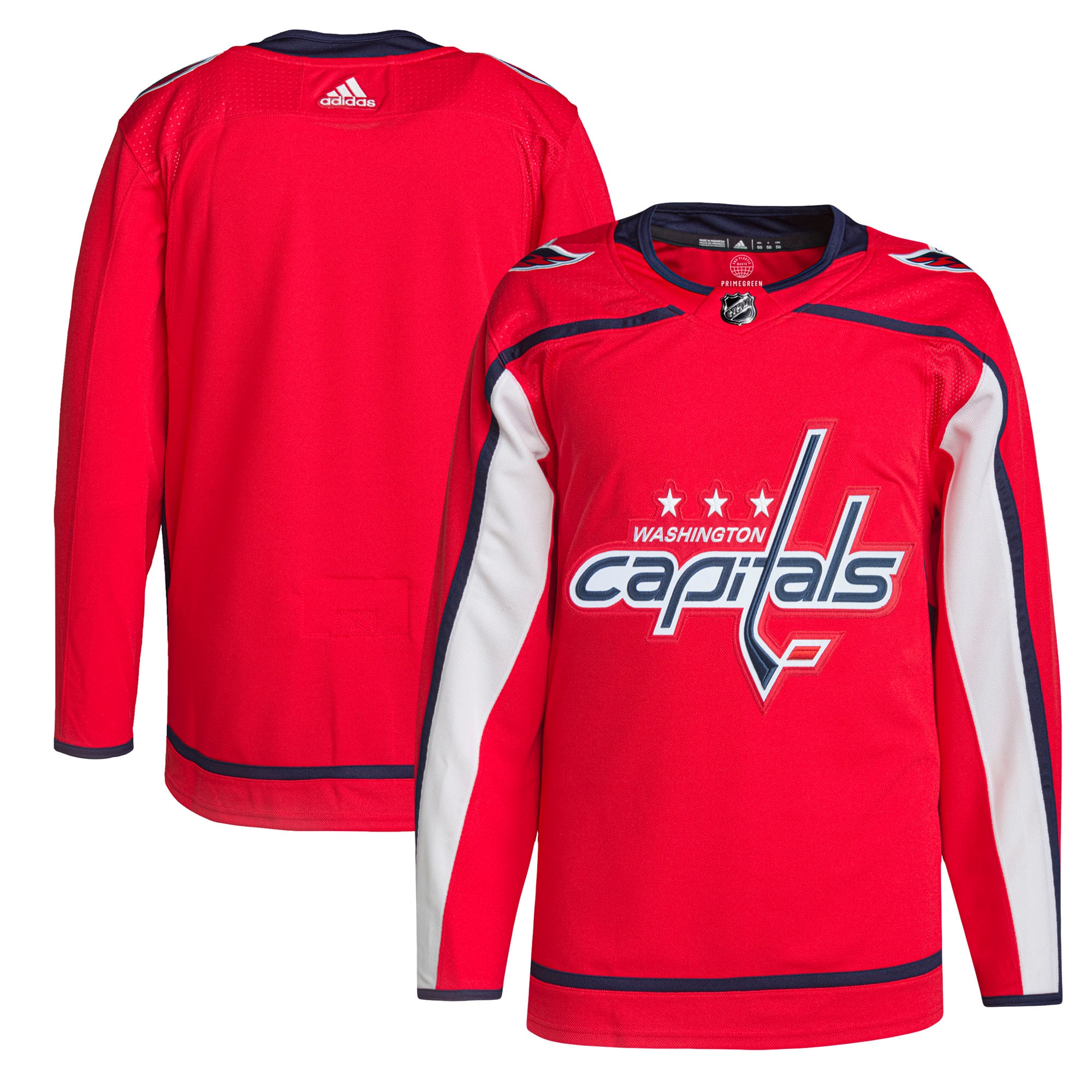 Men's Washington Capitals Red Home Primegreen Jersey - JS977 