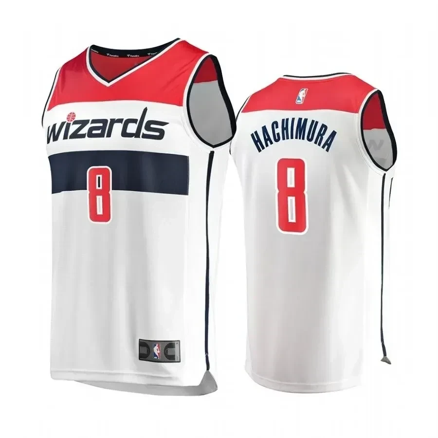 Men's Washington Wizards Rui Hachimura White Association Jersey - JS324 