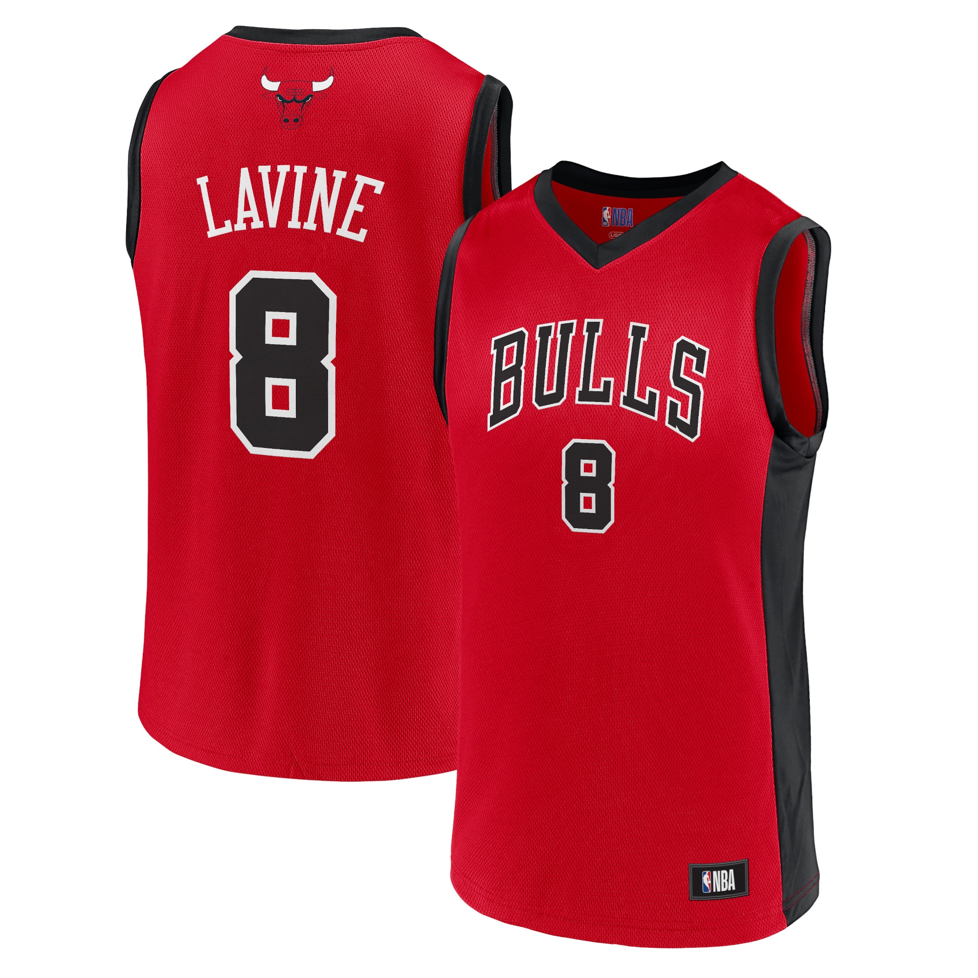 Men's Zach Lavine Red Chicago Bulls Player Jersey