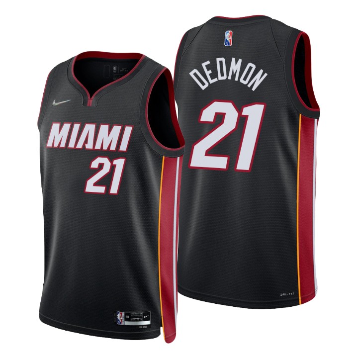 Miami Heat Dewayne Dedmon 75th Anniversary Diamond Jersey Icon