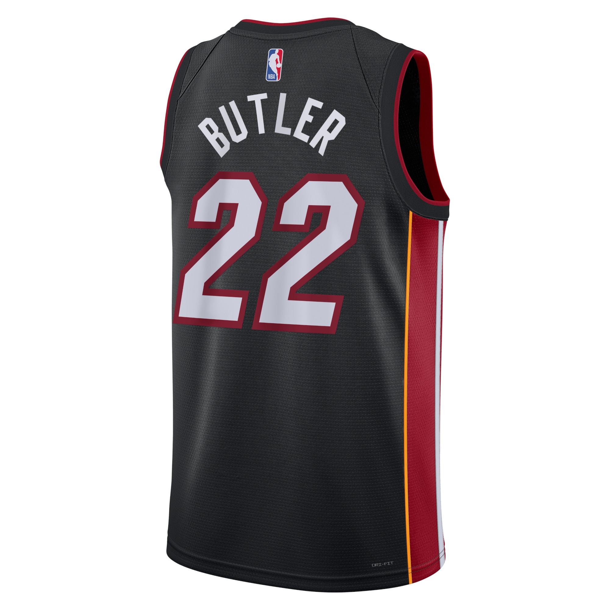 Alternative view of Miami Heat Icon Edition Swingman Jersey - Black - Jimmy Butler - Unisex - JS425 