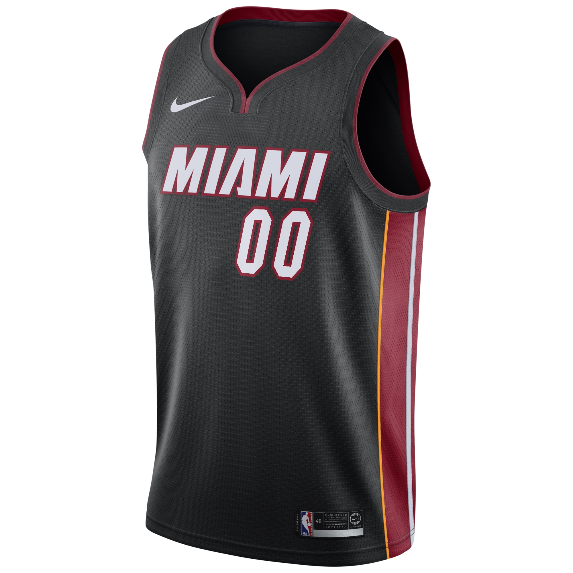 Alternative view of Miami Heat Icon Swingman Jersey - Custom - Youth - JS945 